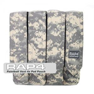 Quad Pod Pouch (Back) for Strikeforce/Tactical Ten Vest
