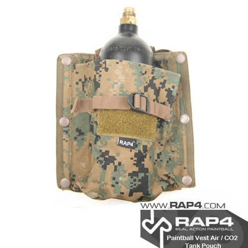 Air / CO2 Tank Pouch (Back) for Strikeforce/Tactical Ten Vest - Image 2