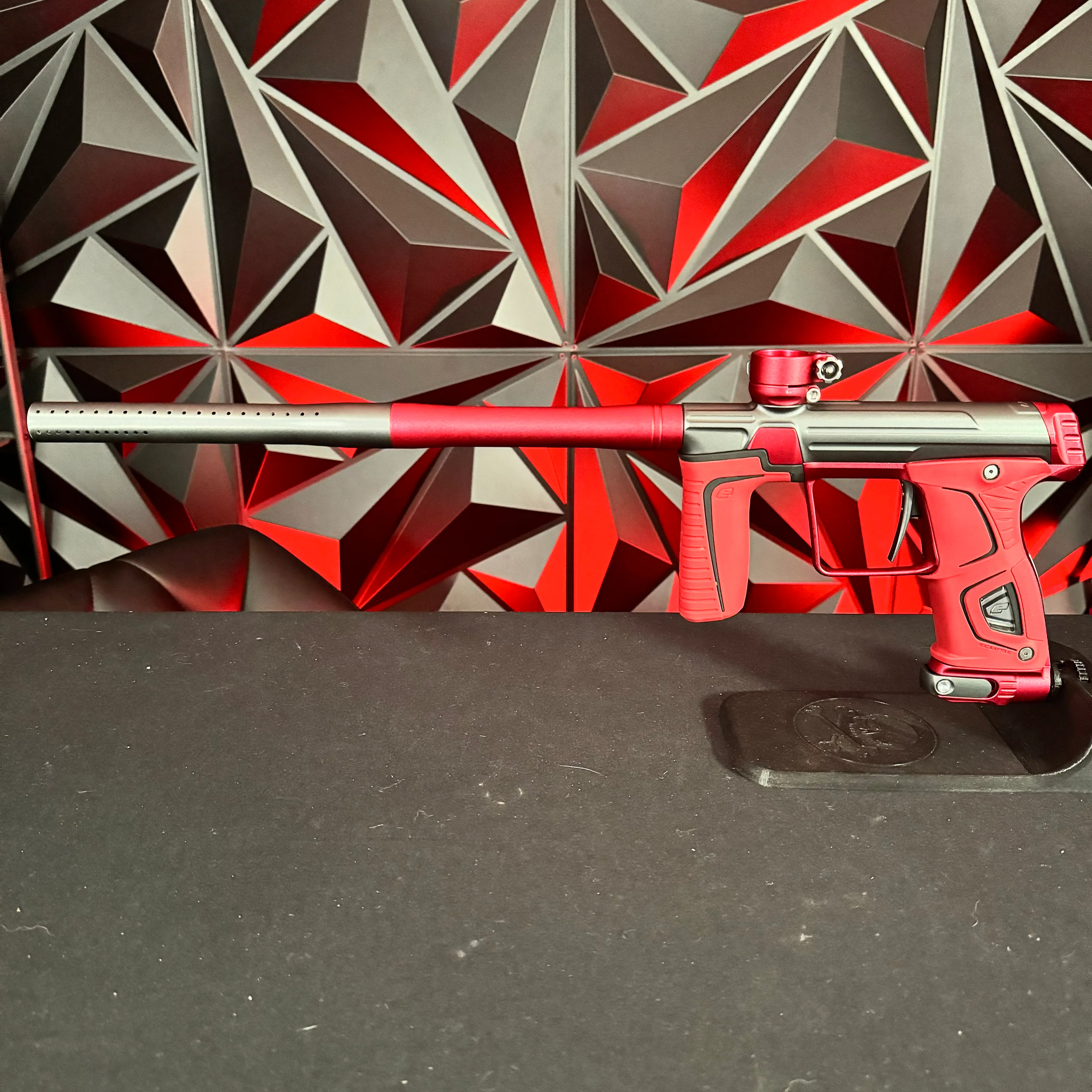 Used Planet Eclipse 170R Paintball Gun - Pewter/Red w/SSC Bolt - Image 7