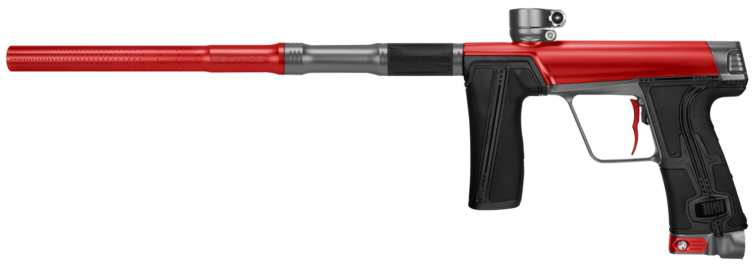 Planet Eclipse CS3 Pro Paintball Gun - Ashes (Red/Medium Grey) - Image 3