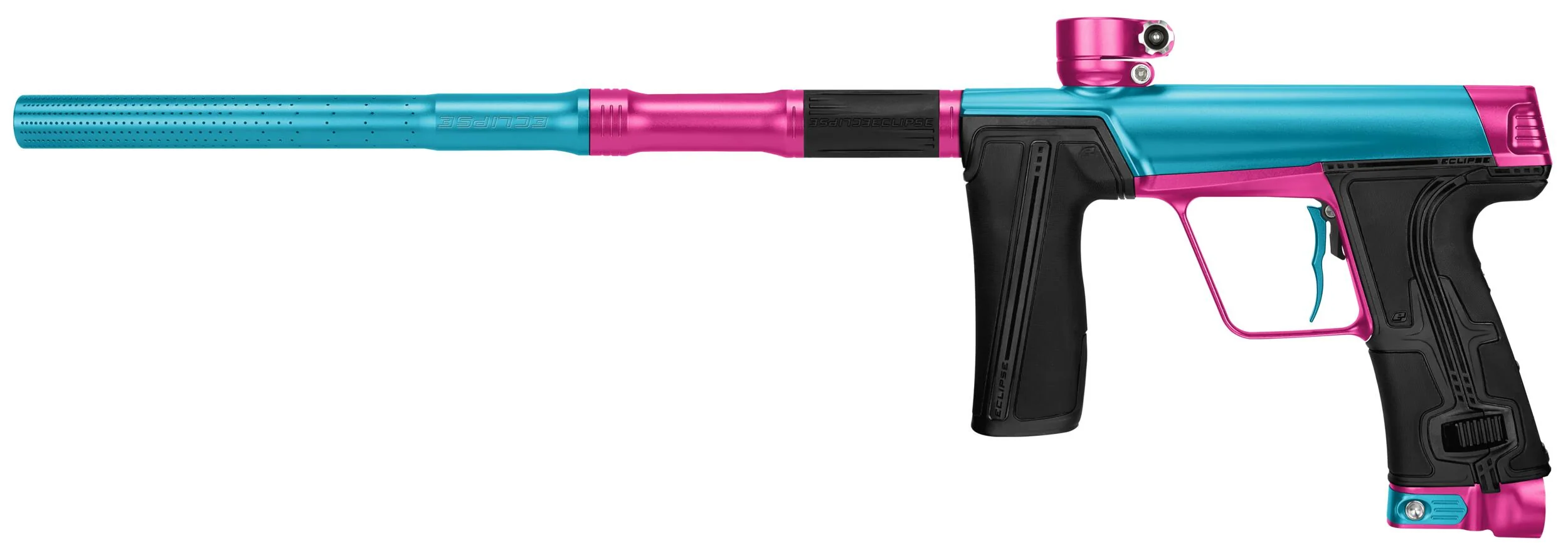 Planet Eclipse CS3 Pro Paintball Gun - Bubblegum (Turquoise/Pink) - Image 3