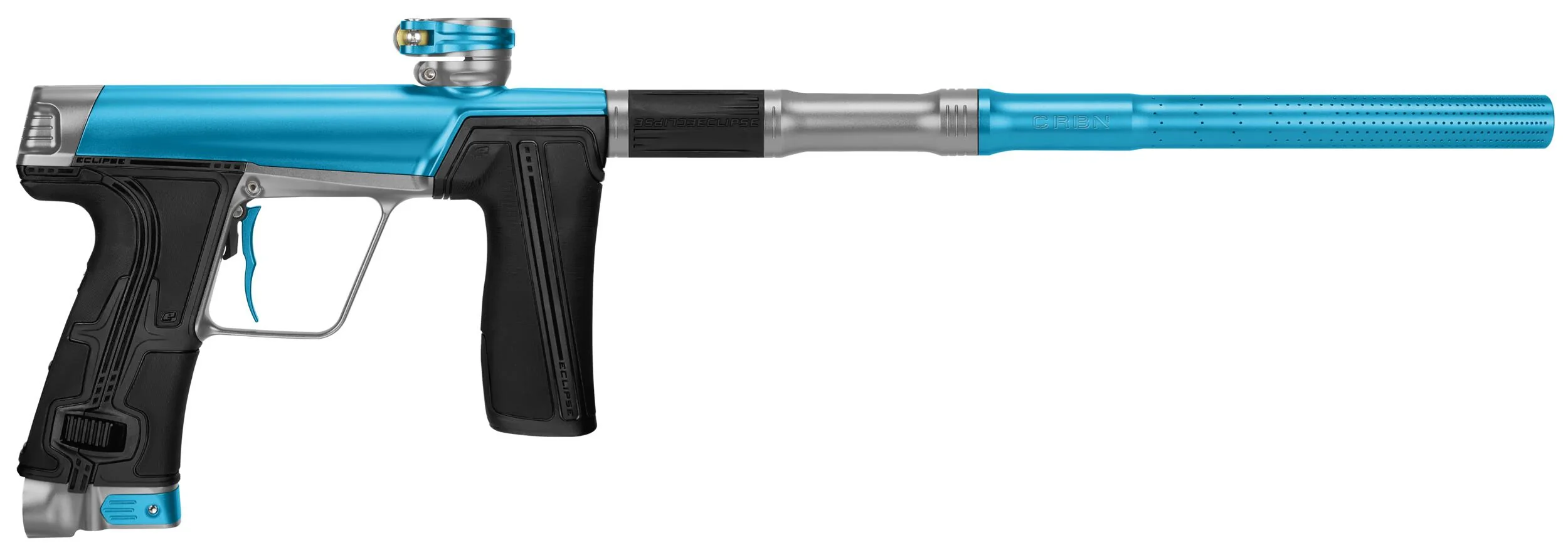 Planet Eclipse CS3 Pro Paintball Gun - Polar 3 (Turquoise/Titanium) - Image 2
