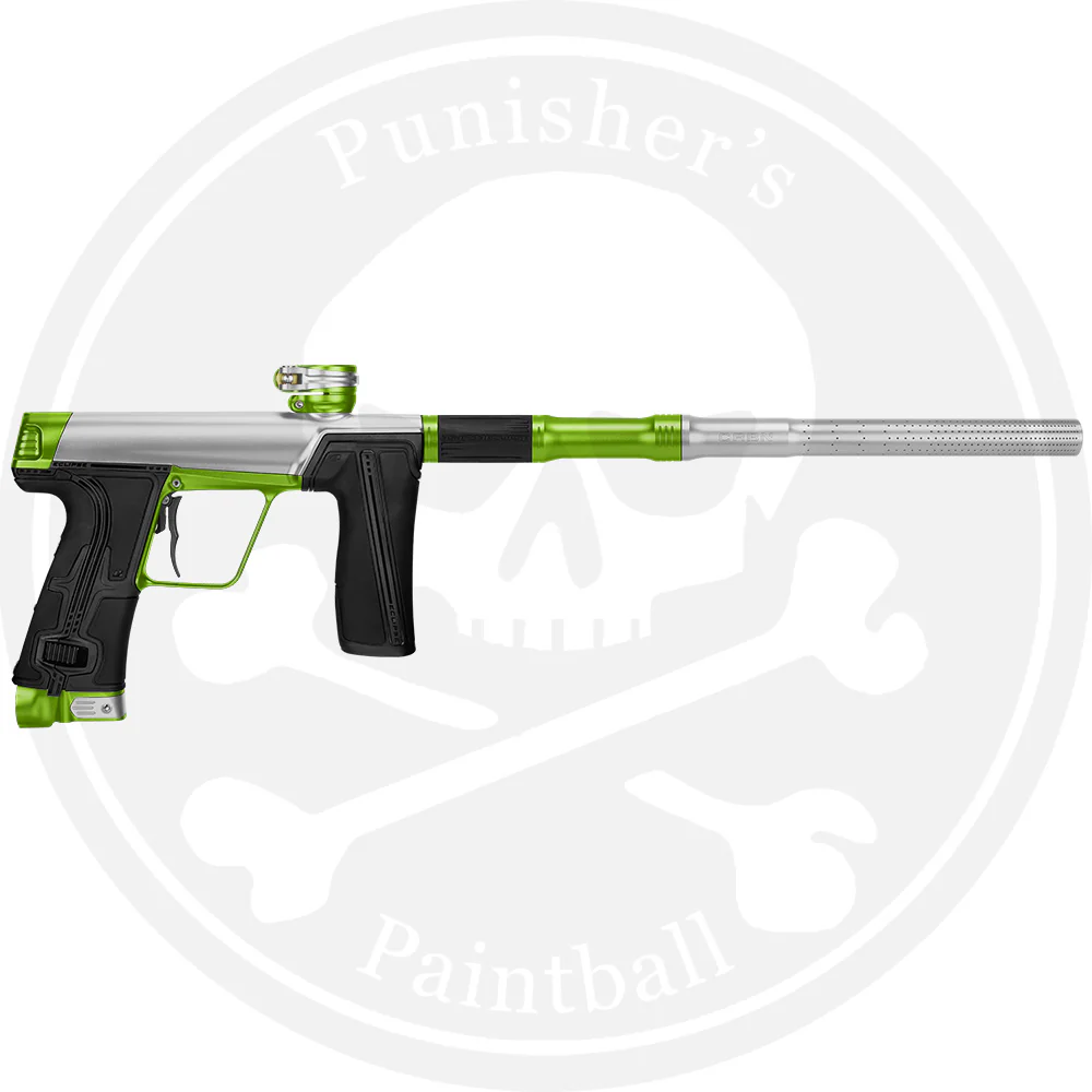 Planet Eclipse CS3 Pro Paintball Gun - Proton (Silver/Apple Green)