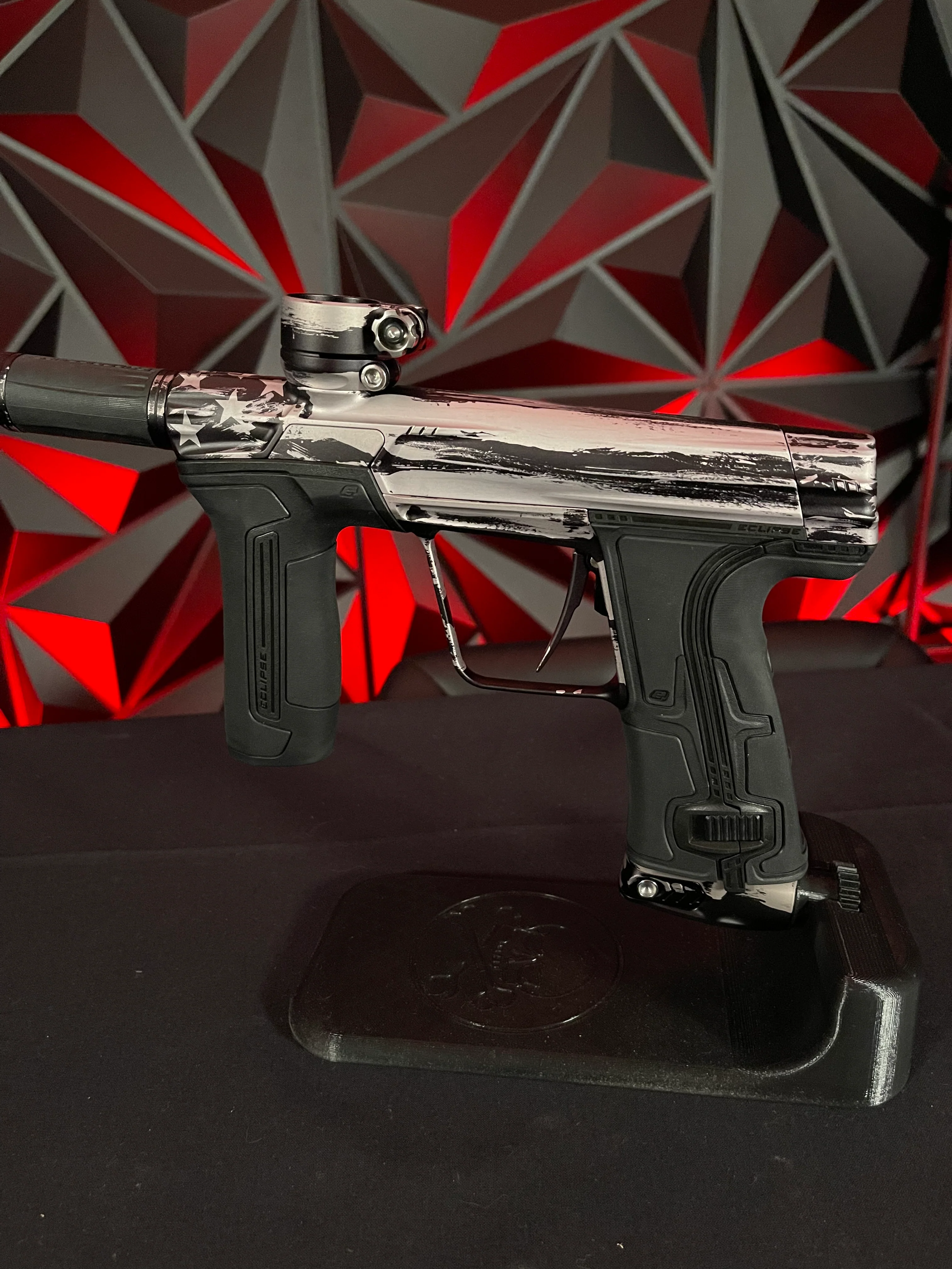 Used Planet Eclipse CS3 ULTIMATE Paintball Gun - LE Black Flag - Image 4