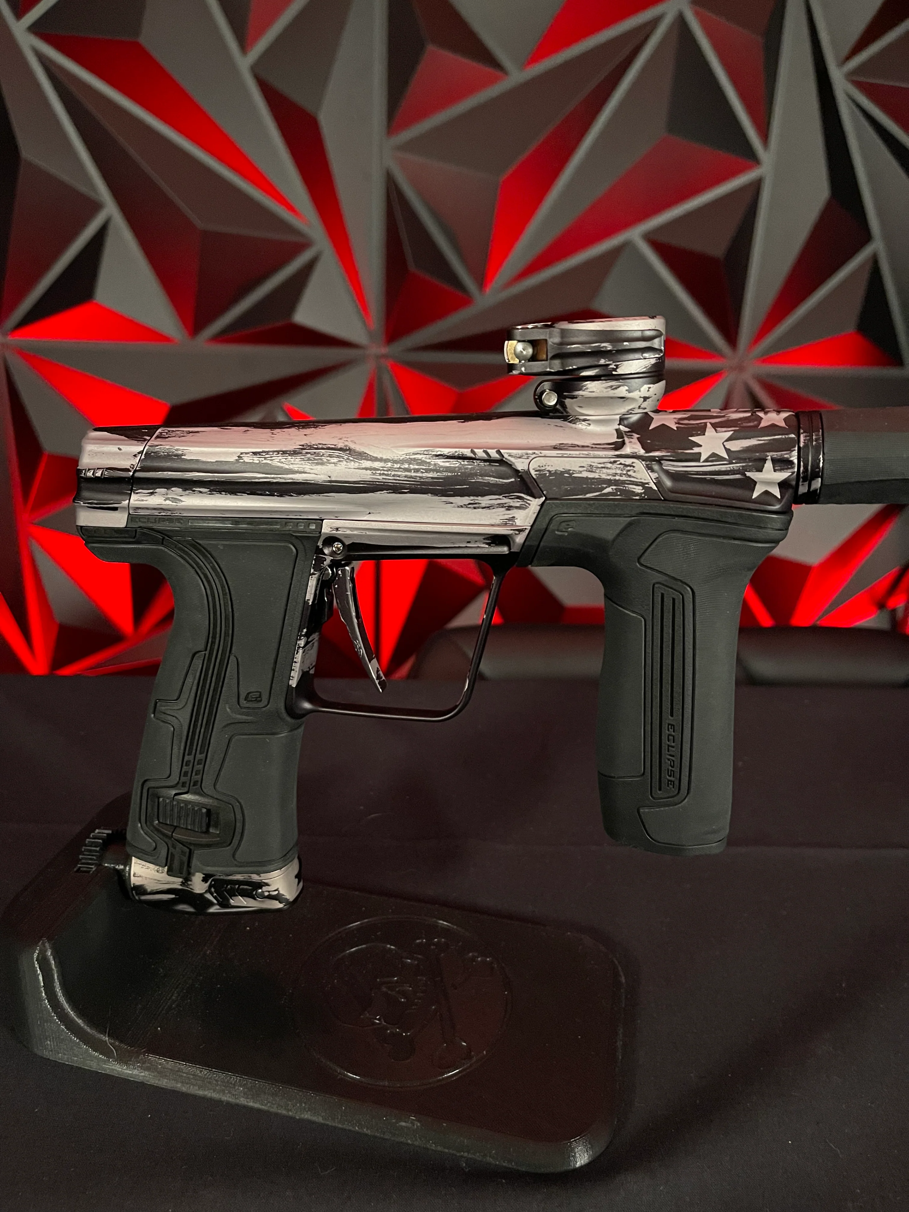 Used Planet Eclipse CS3 ULTIMATE Paintball Gun - LE Black Flag - Image 5