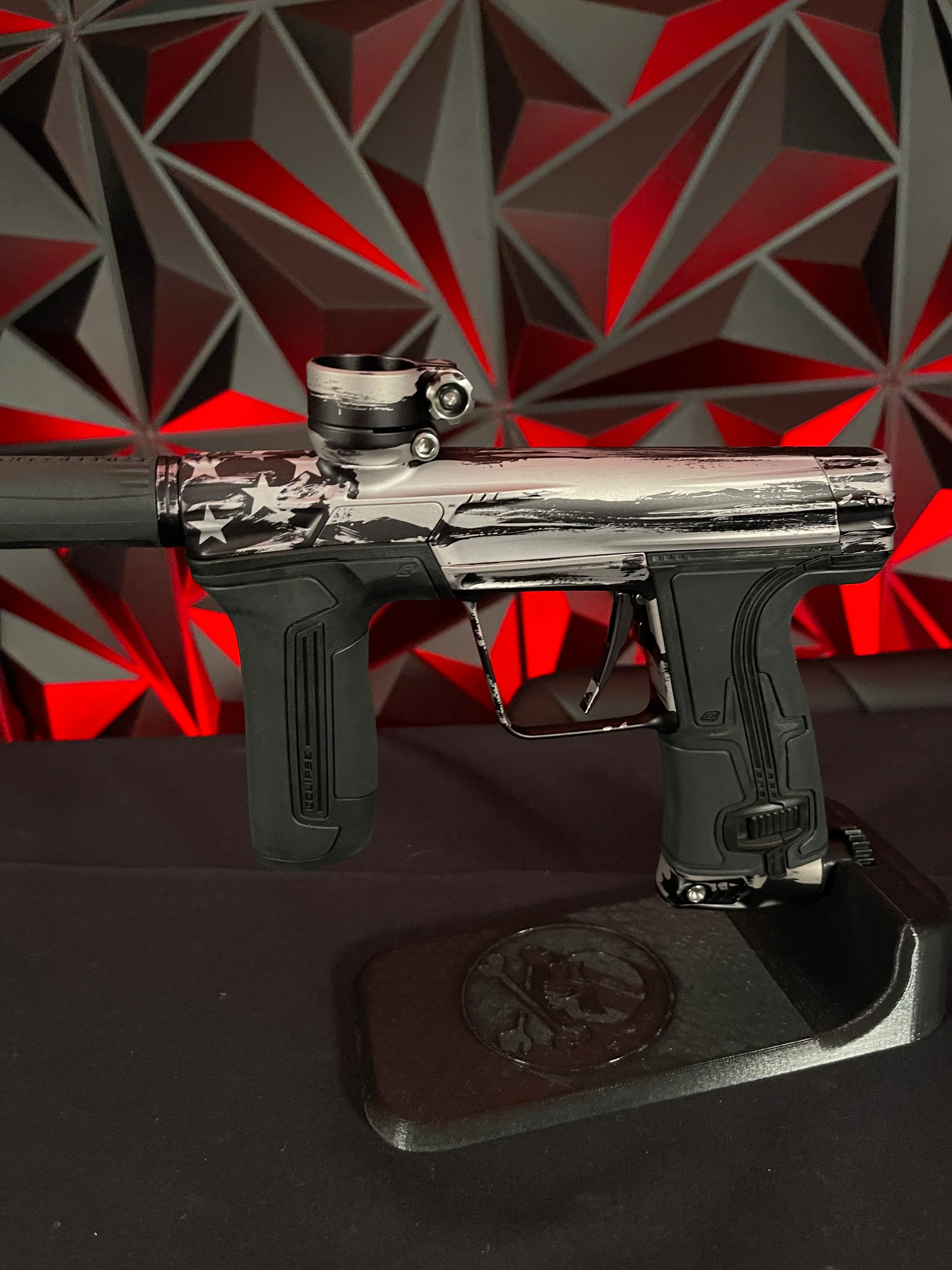 Used Planet Eclipse CS3 ULTIMATE Paintball Gun - LE Black Flag - Image 6