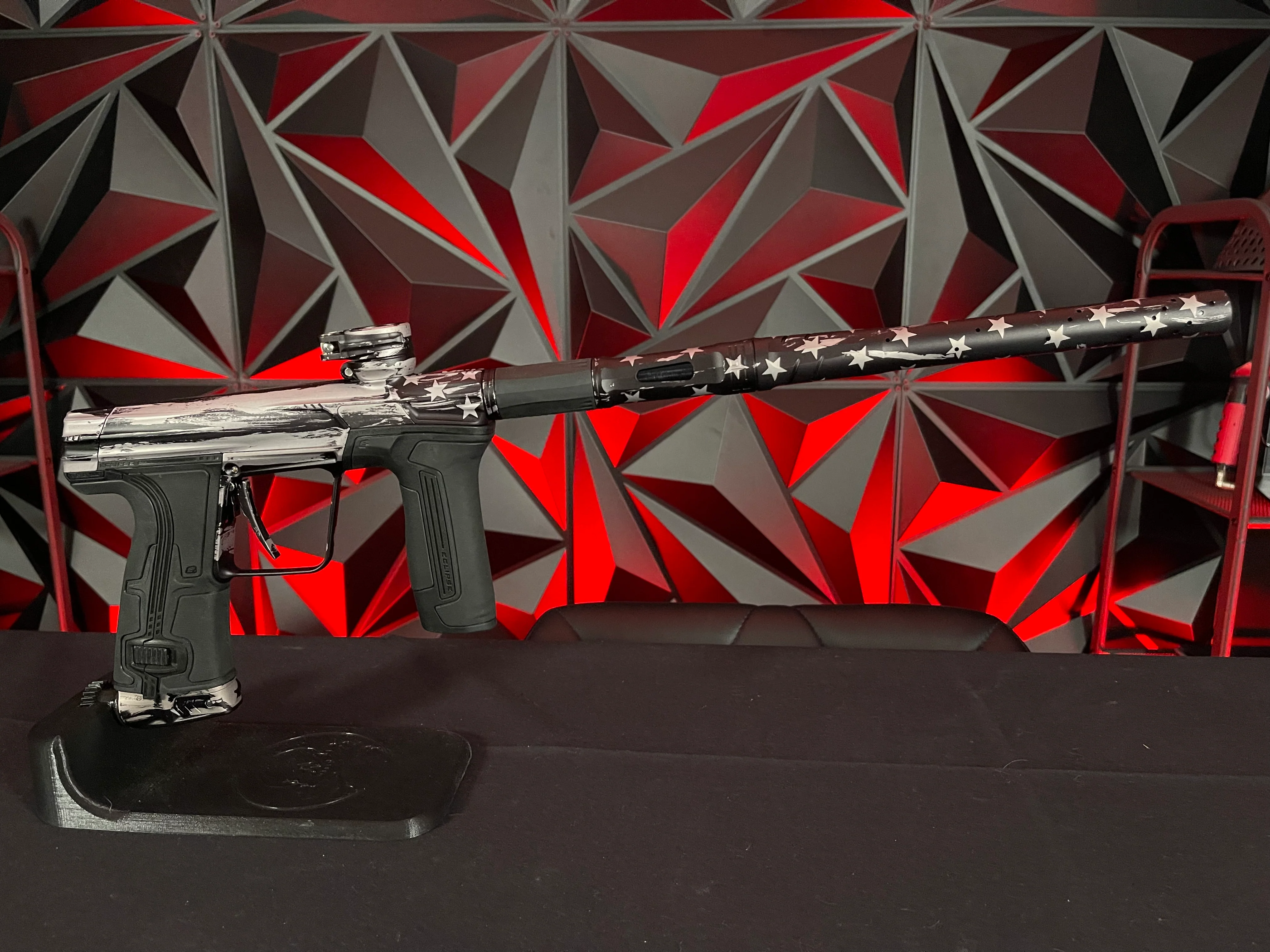 Used Planet Eclipse CS3 ULTIMATE Paintball Gun - LE Black Flag - Image 7