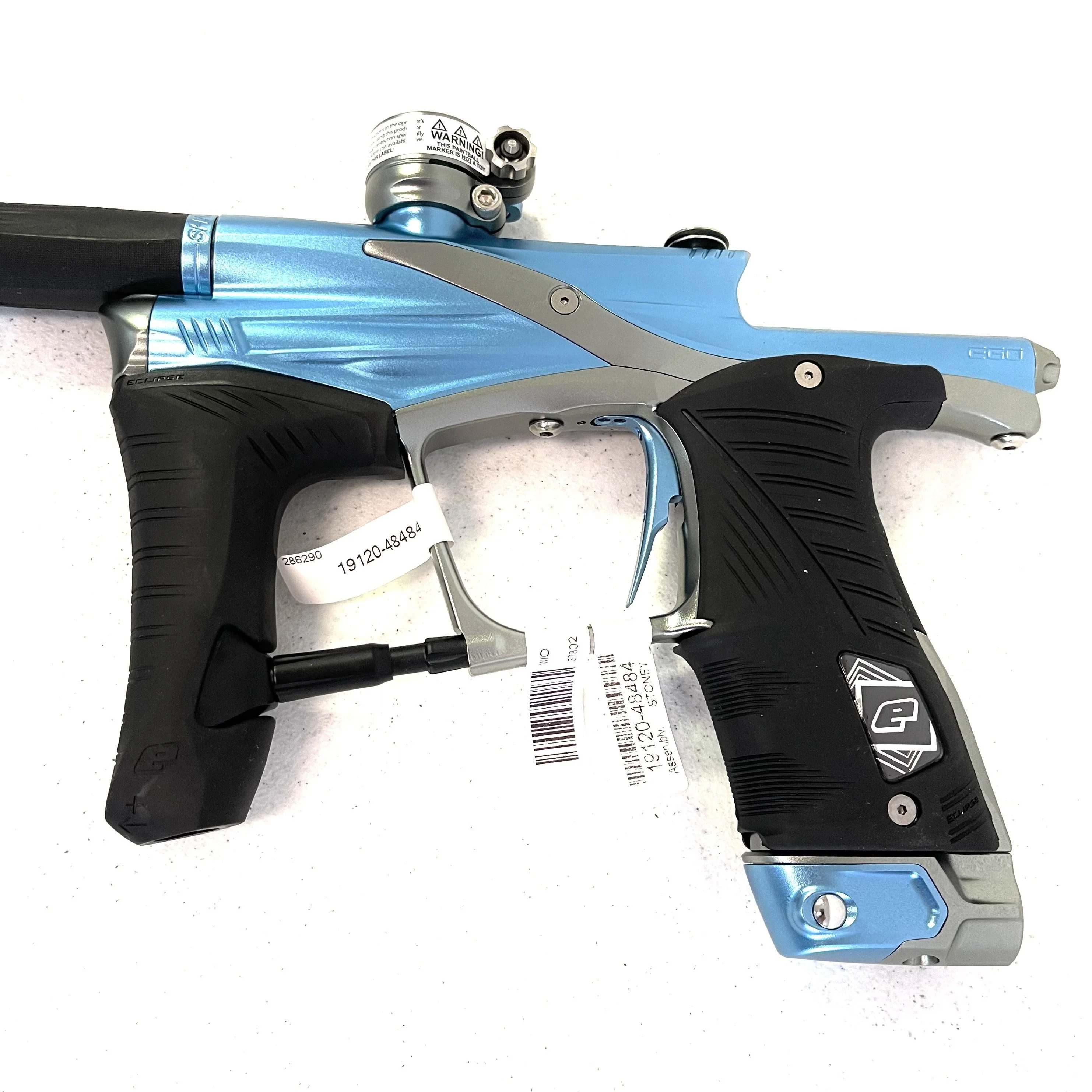 Planet Eclipse Ego LV1.6 Paintball Gun - Electric Blue/Medium Grey - Image 4