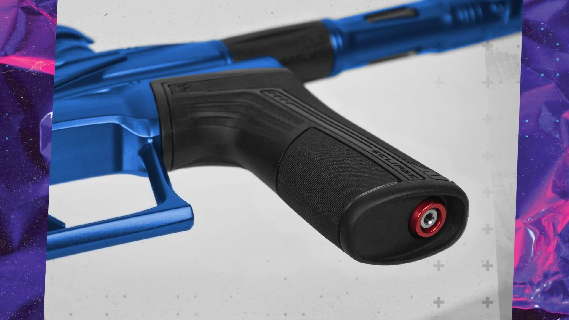 Planet Eclipse Ego LV2 Paintball Gun - Dark Grey w/ Red - Image 4