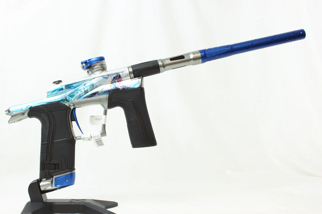 Planet Eclipse Ego LV2 Paintball Gun - LE Ice Dragon w/ Grey Accents *Only 10 Made* - Image 3