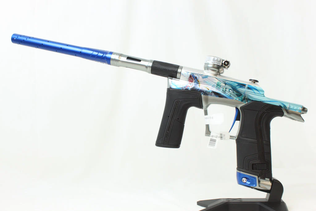 Planet Eclipse Ego LV2 Paintball Gun - LE Ice Dragon w/ Grey Accents *Only 10 Made* - Image 5
