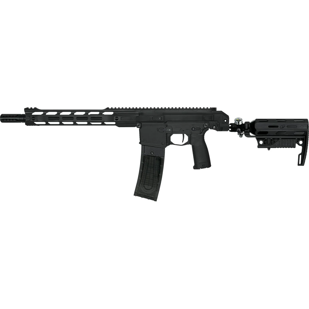 Planet Eclipse EMF200 Magfed Paintball Gun - Black w/ EMC Adjustable Stock - Image 2