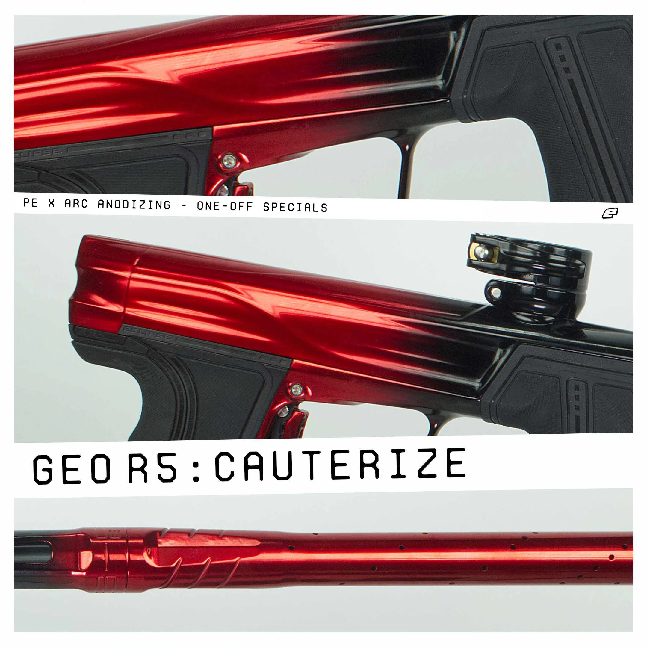 Planet Eclipse Geo R5 Paintball Gun - LE Cauterize