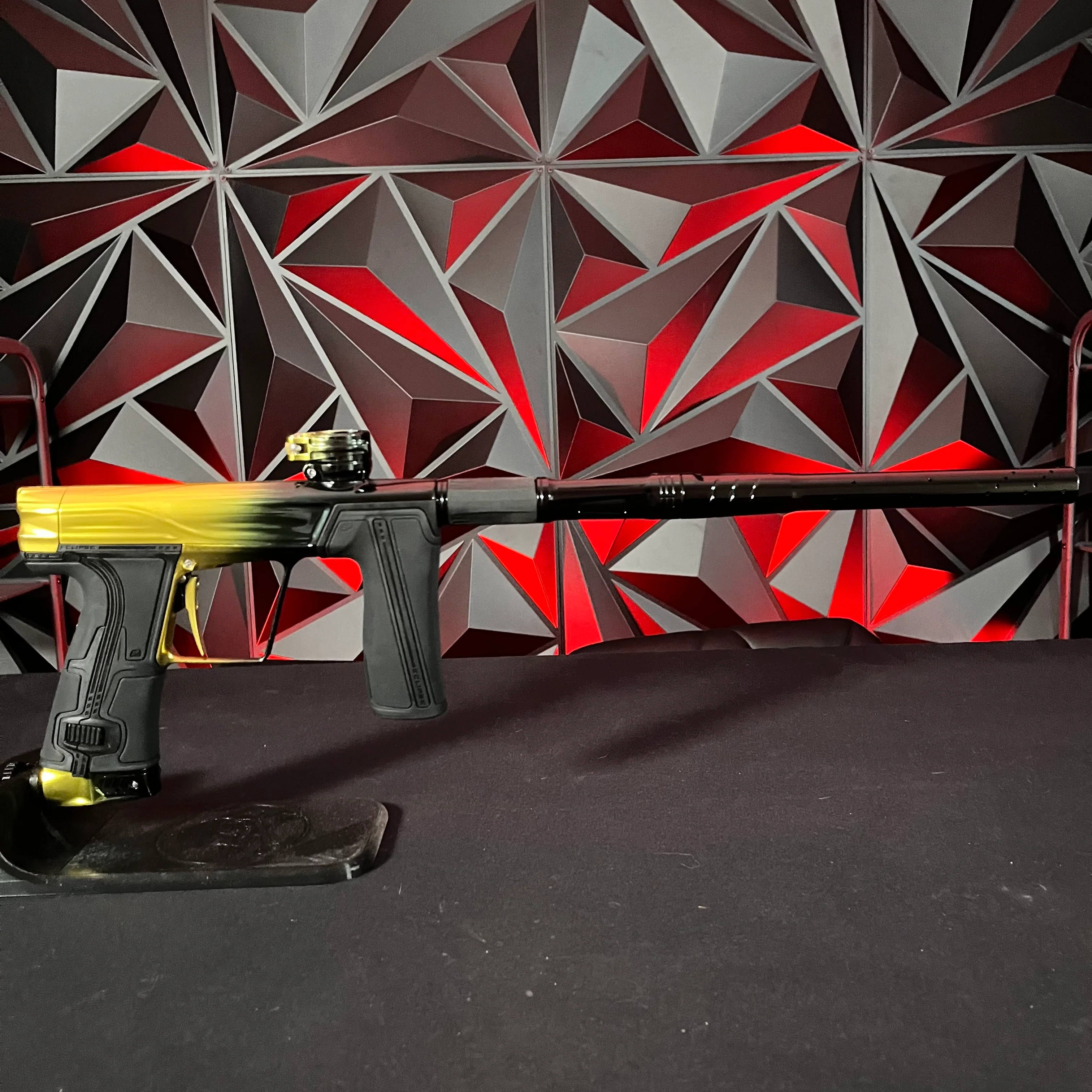 Planet Eclipse Geo R5 "Ultimate" Package Paintball Gun - Polished Gold/Black Fade - Image 2