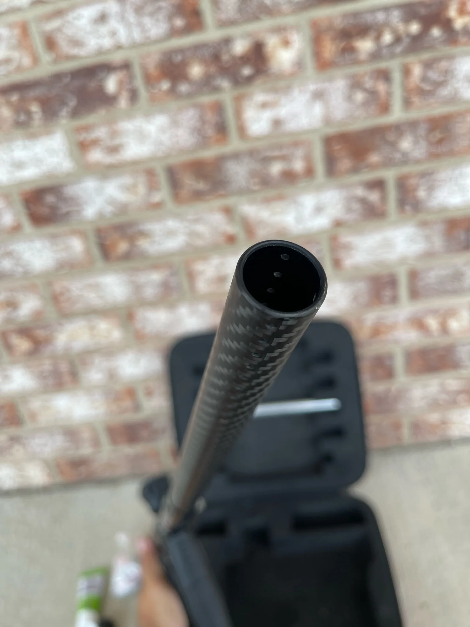Planet Eclipse GMEK Paintball Marker- MECHANICAL - Black w/ Deadlywinds 16" Carbon Fiber Barrel + Slide Trigger - Image 11
