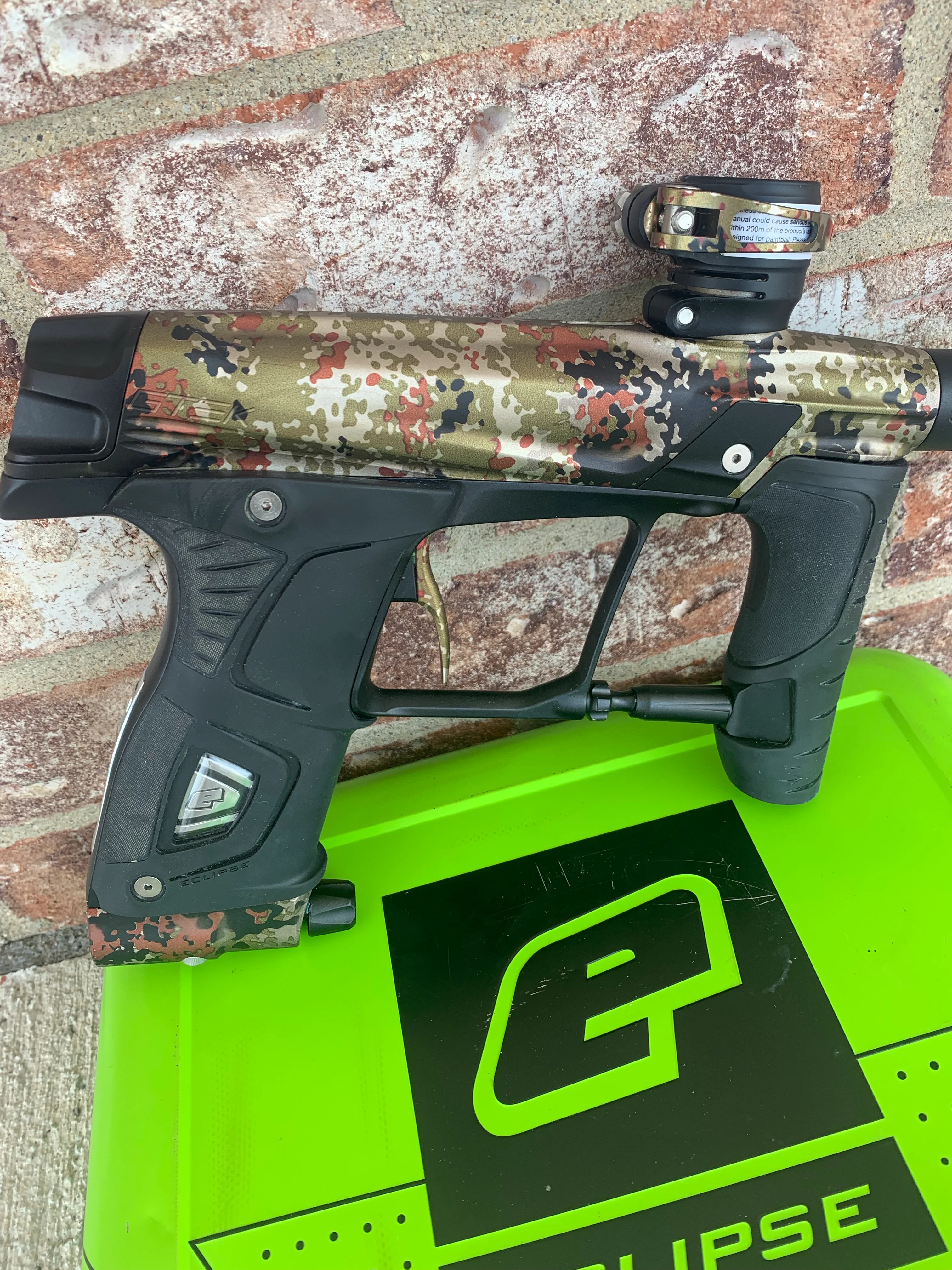 Planet Eclipse Gtek-160r Paintball Maker- Jungle Camo - Image 2