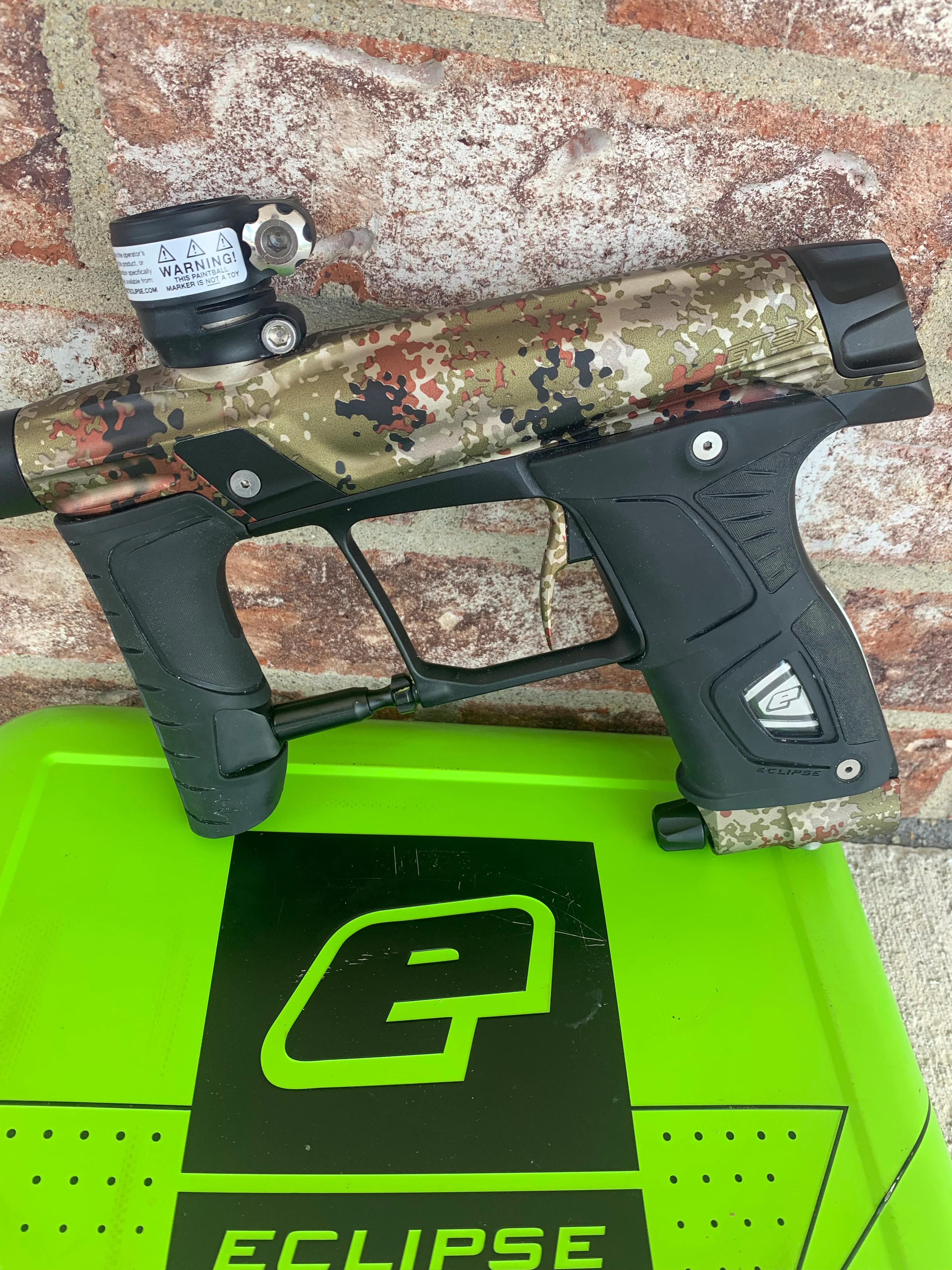 Planet Eclipse Gtek-160r Paintball Maker- Jungle Camo - Image 4