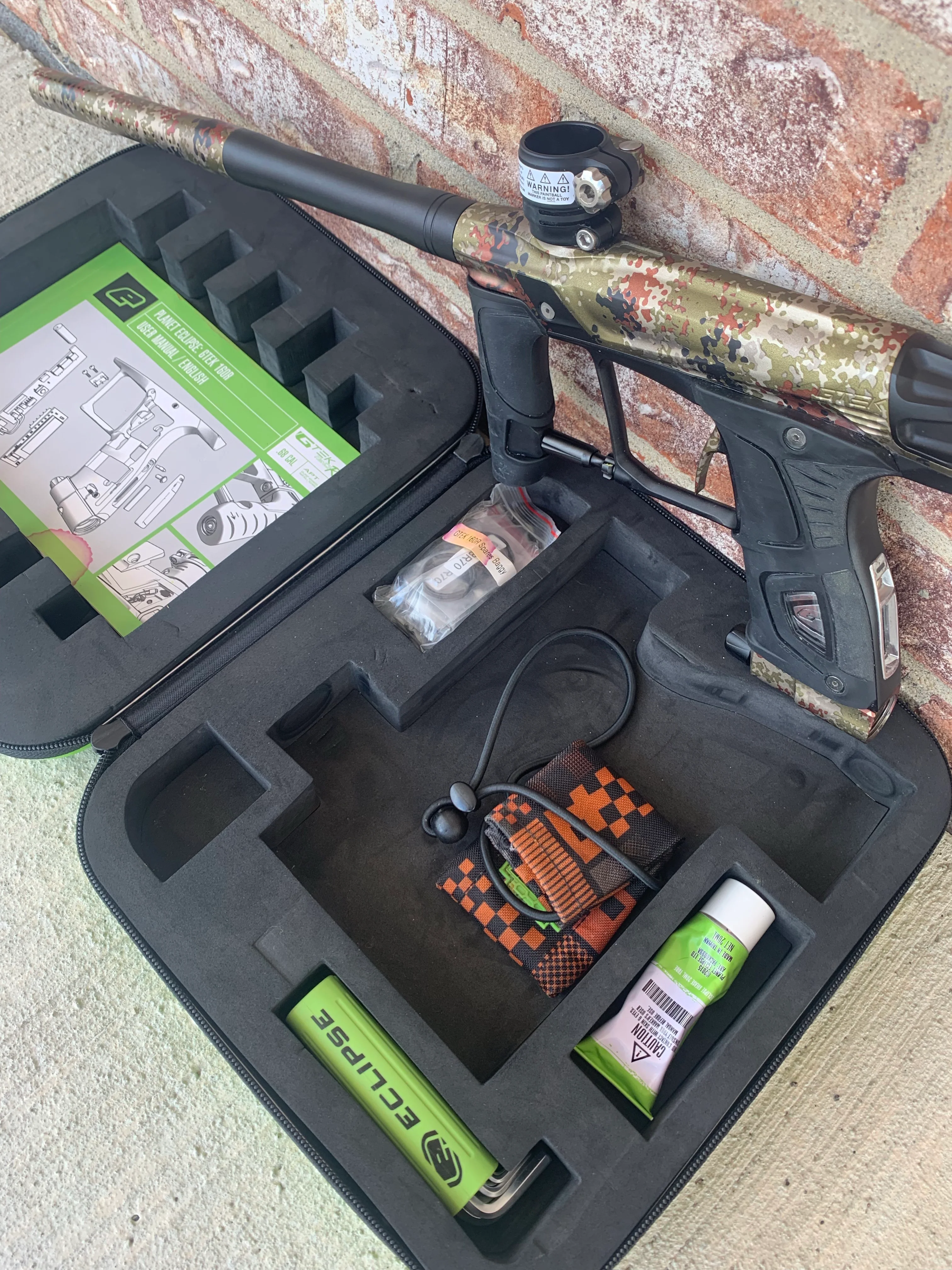 Planet Eclipse Gtek-160r Paintball Maker- Jungle Camo - Image 5