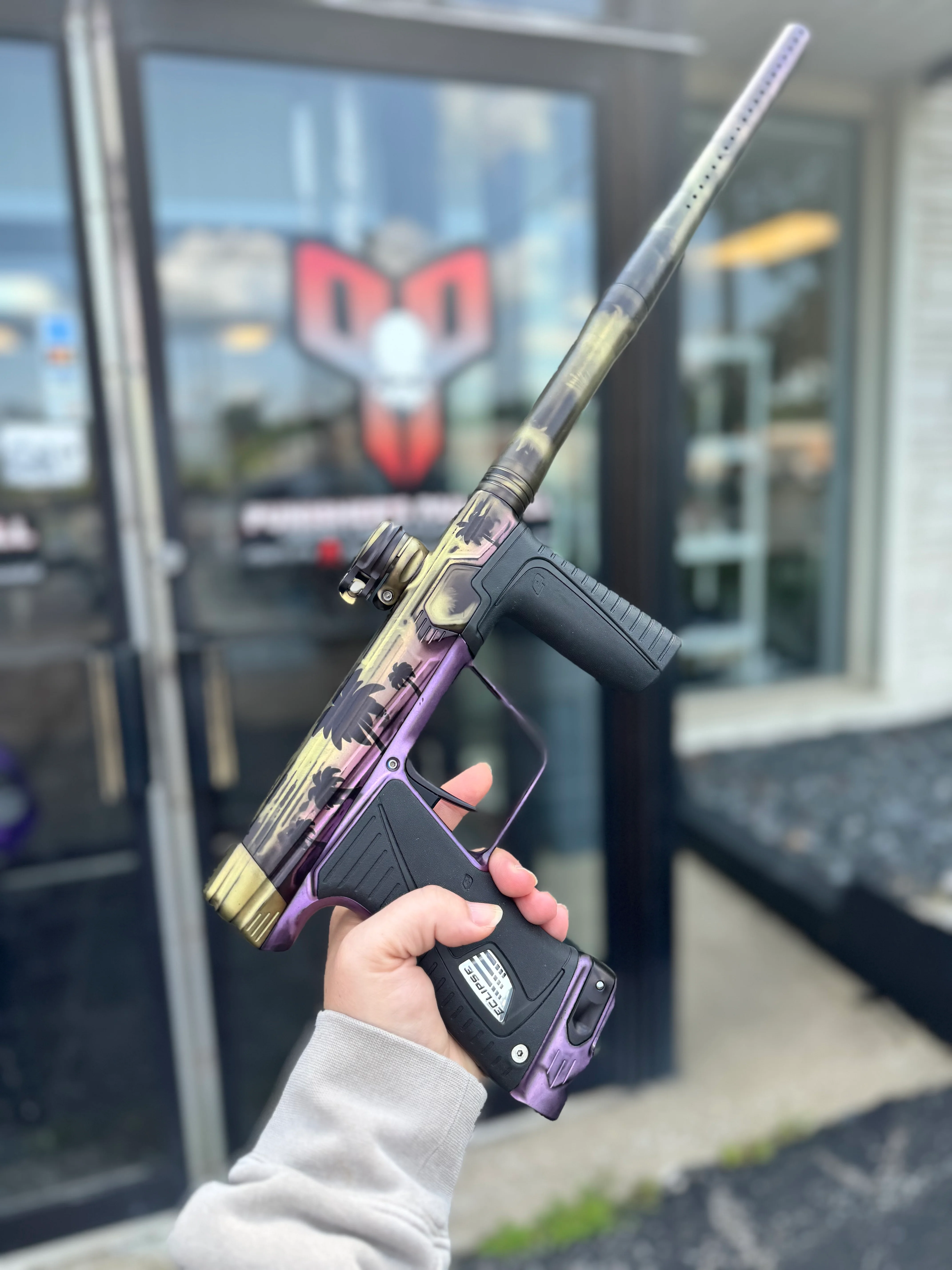 Planet Eclipse Gtek 180R ULTIMATE Paintball Gun - LE Dust Aloha - Image 3
