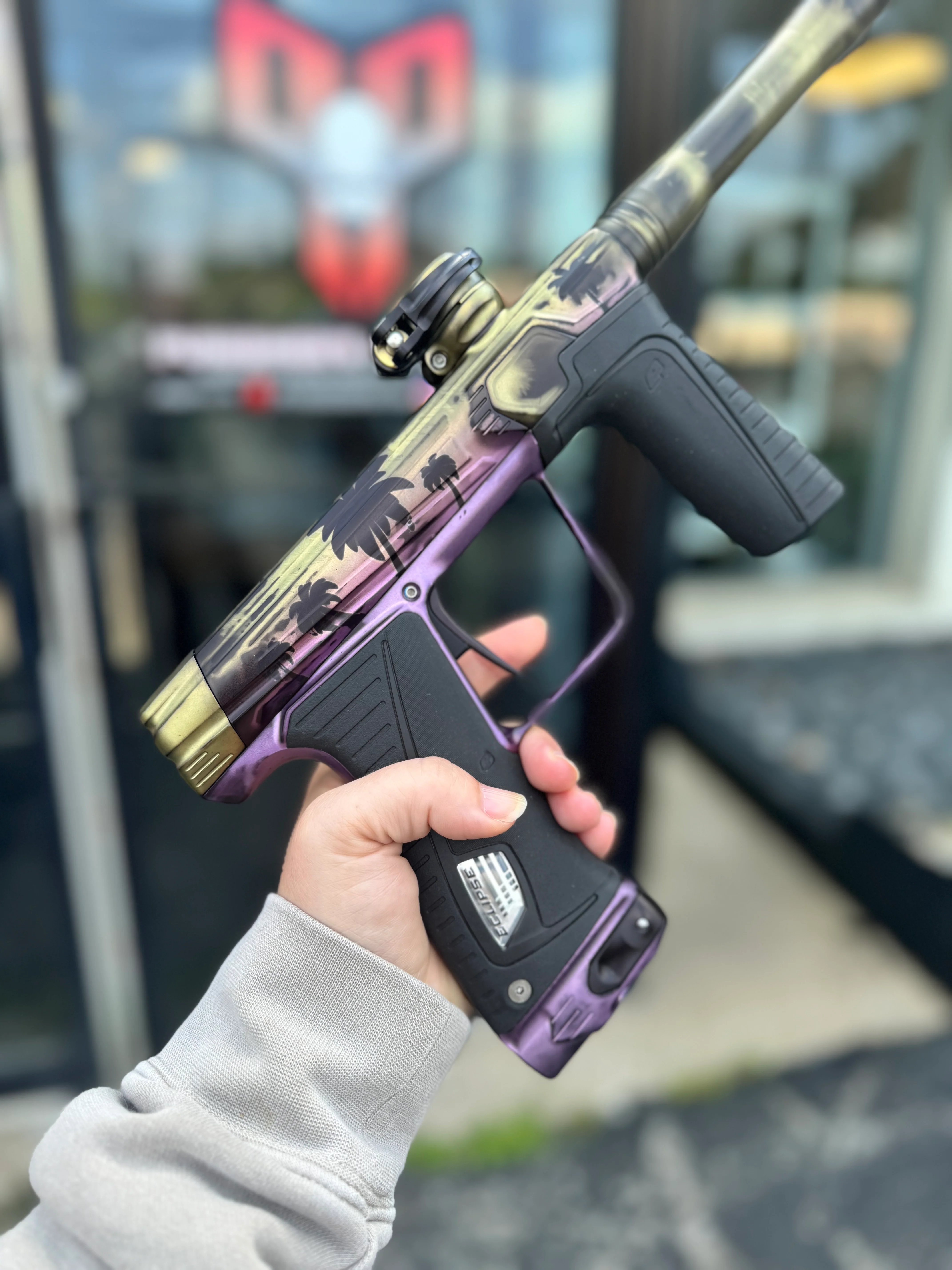 Planet Eclipse Gtek 180R ULTIMATE Paintball Gun - LE Dust Aloha - Image 4