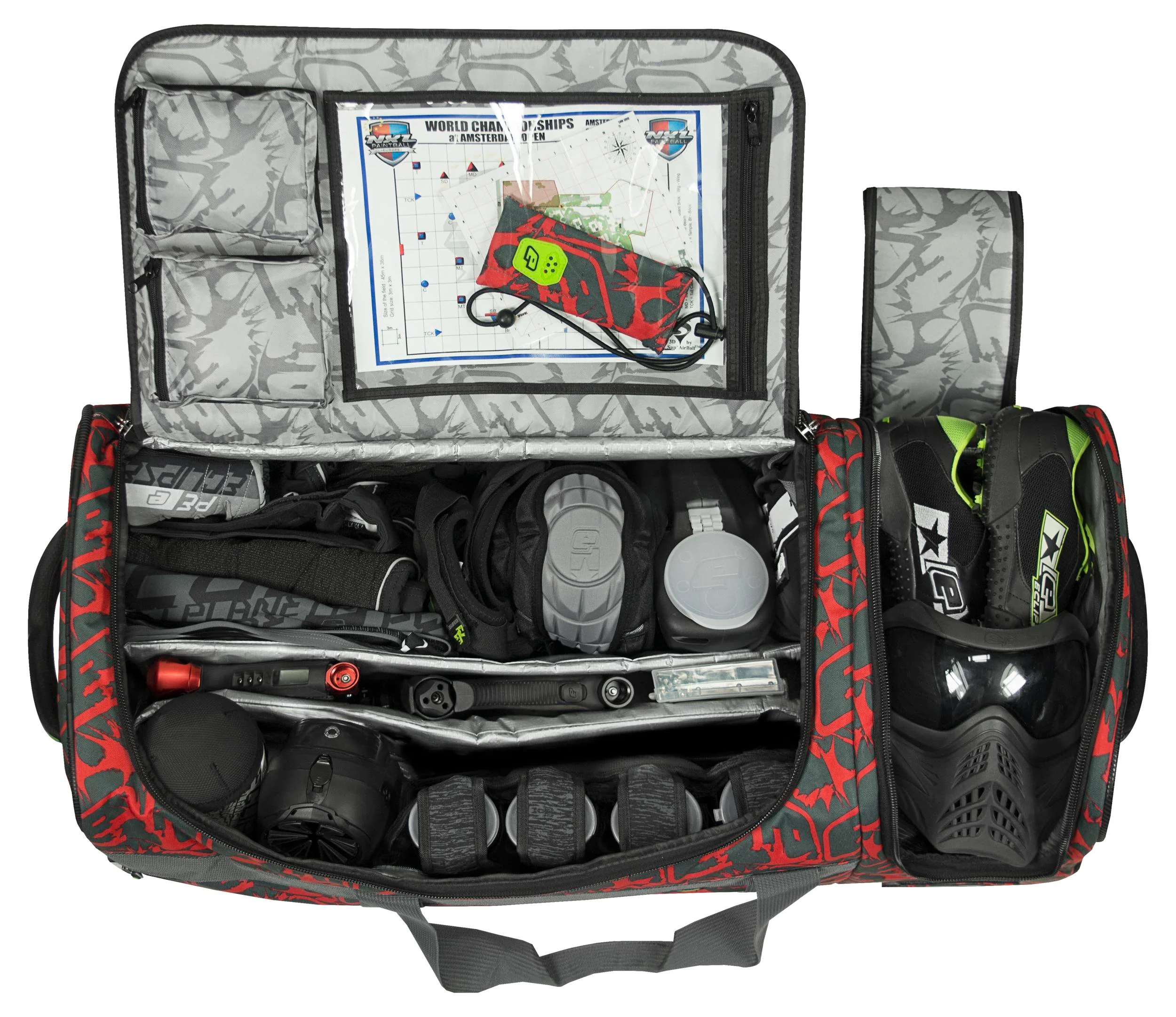Planet Eclipse GX2 Classic Kitbag / Gearbag - Fighter Red - Image 3