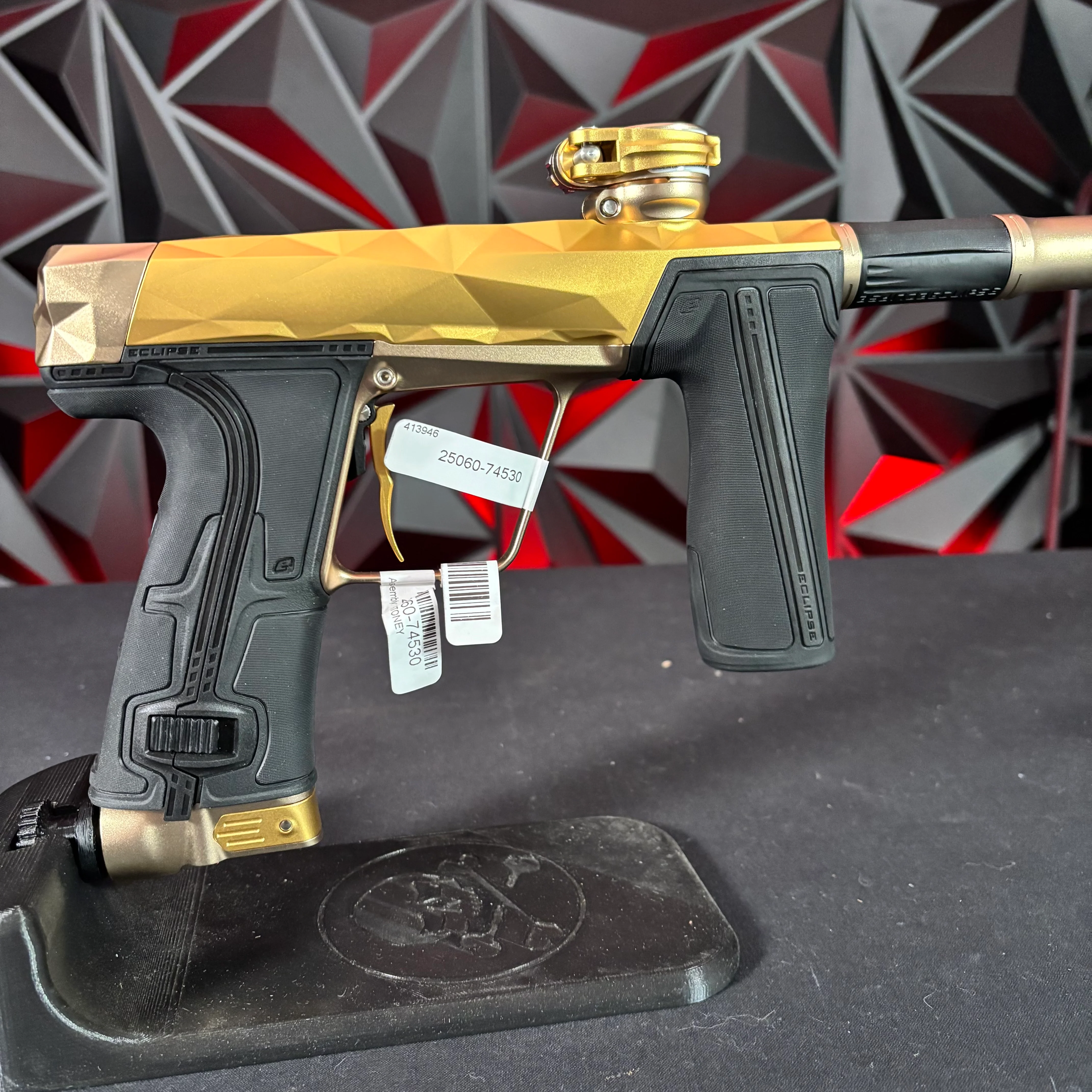 Planet Eclipse/Infamous CS3 Pro Paintball Gun - Gold/Sandstone - Image 2
