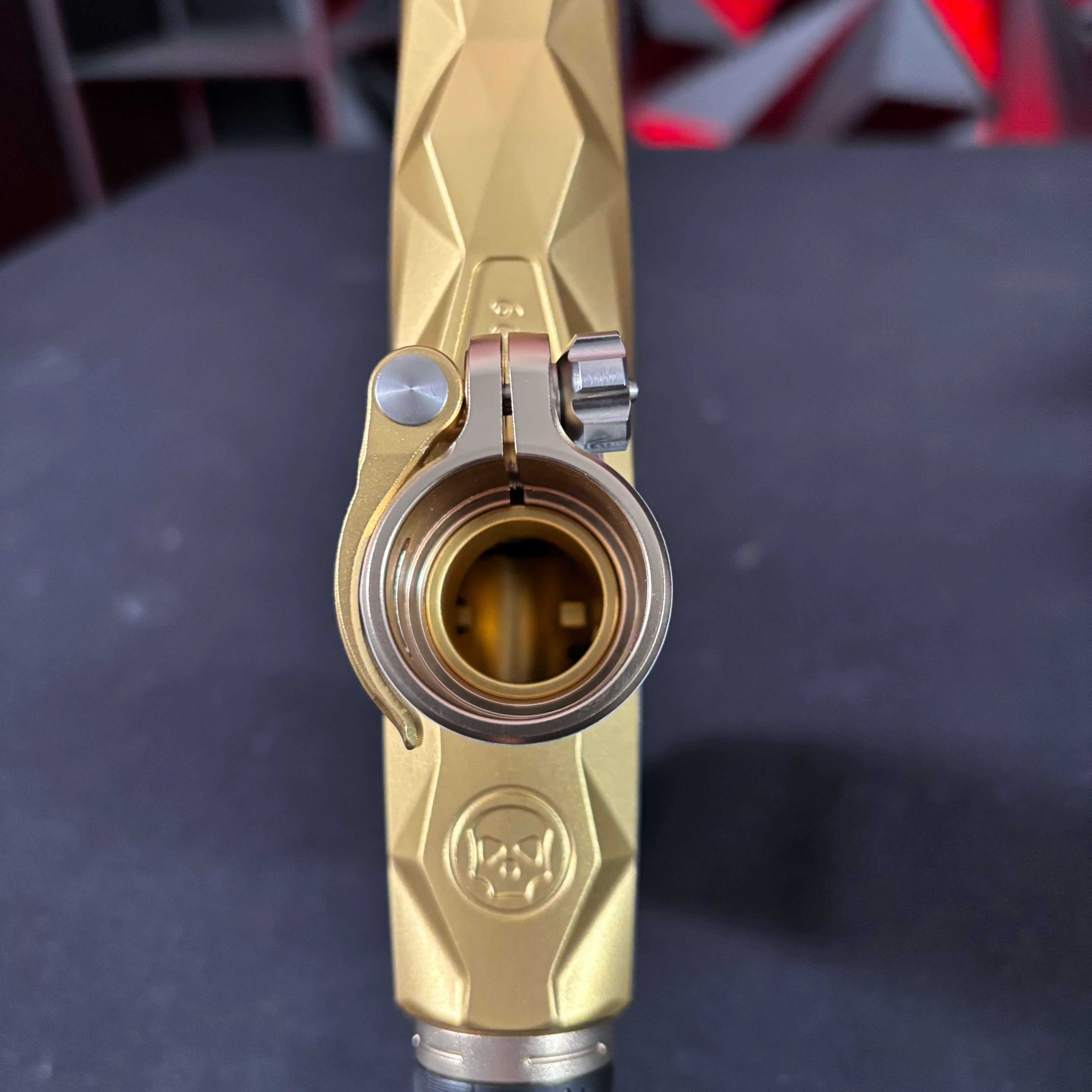 Planet Eclipse/Infamous CS3 Pro Paintball Gun - Gold/Sandstone - Image 9