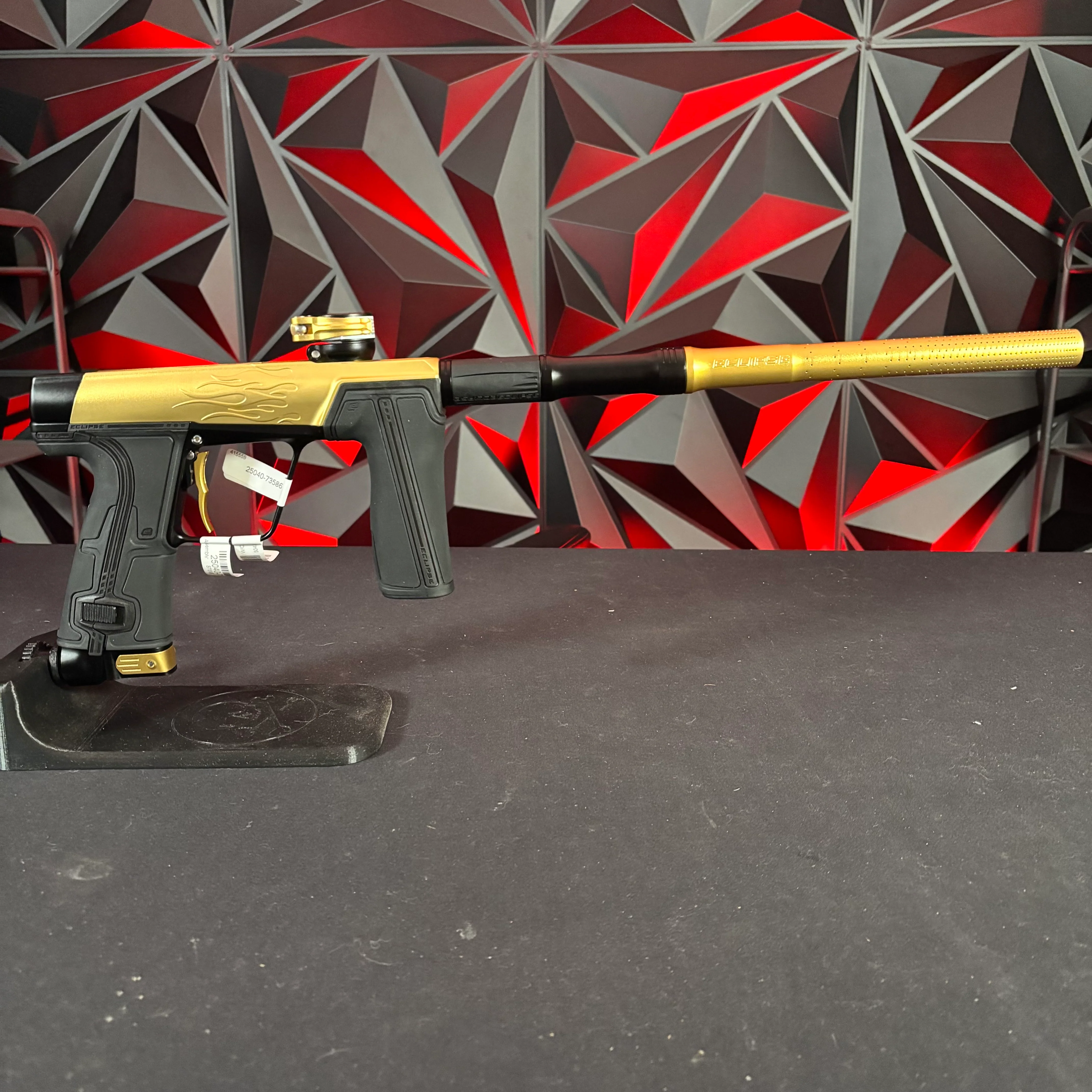 Planet Eclipse L/E Streamline CS3 Pro Paintball Gun Flames - Gold/Black - Image 6