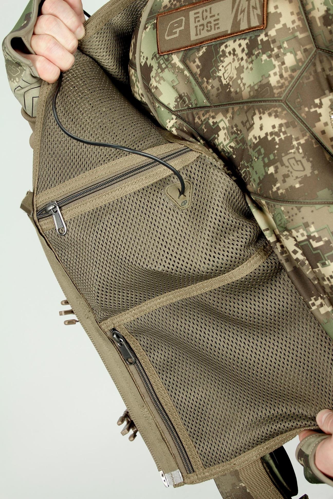 Planet Eclipse Tactical Load Paintball Vest - HDE Camo - Image 4