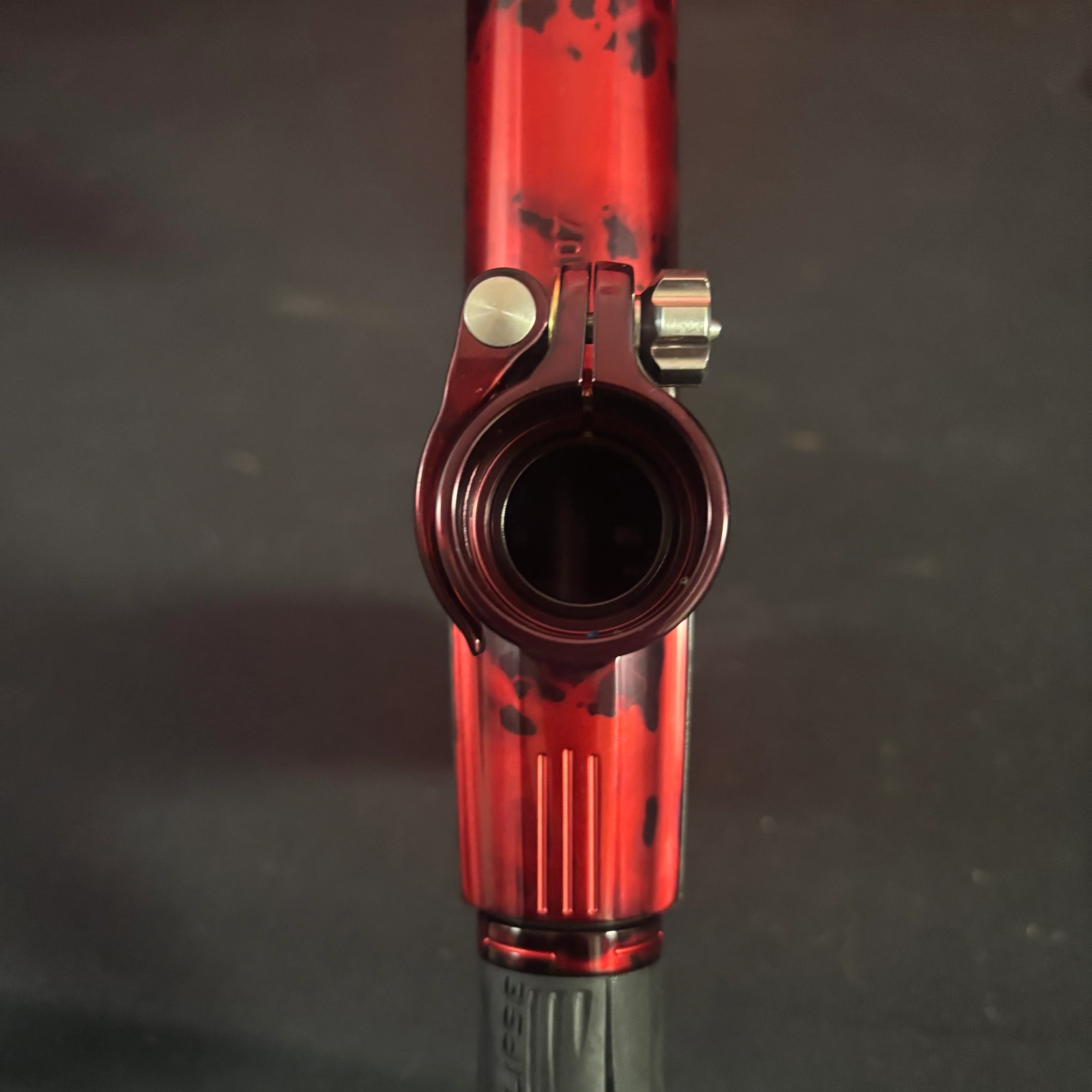 Planet Eclipse "Ultimate" CS3 Pro Paintball Gun - Black/ Red Acid Wash - Image 9
