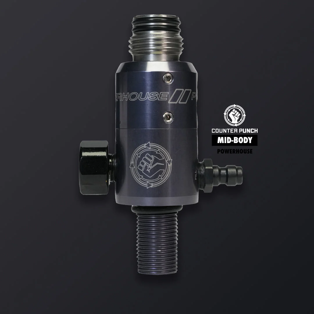 Powerhouse Counterpunch "Mid Body" Tank Regulator - Standard Colors - Image 8