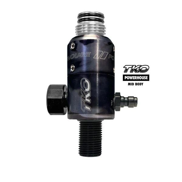 Powerhouse TKO "Mid Body" Tank Regulator - Acid Wash - Image 4