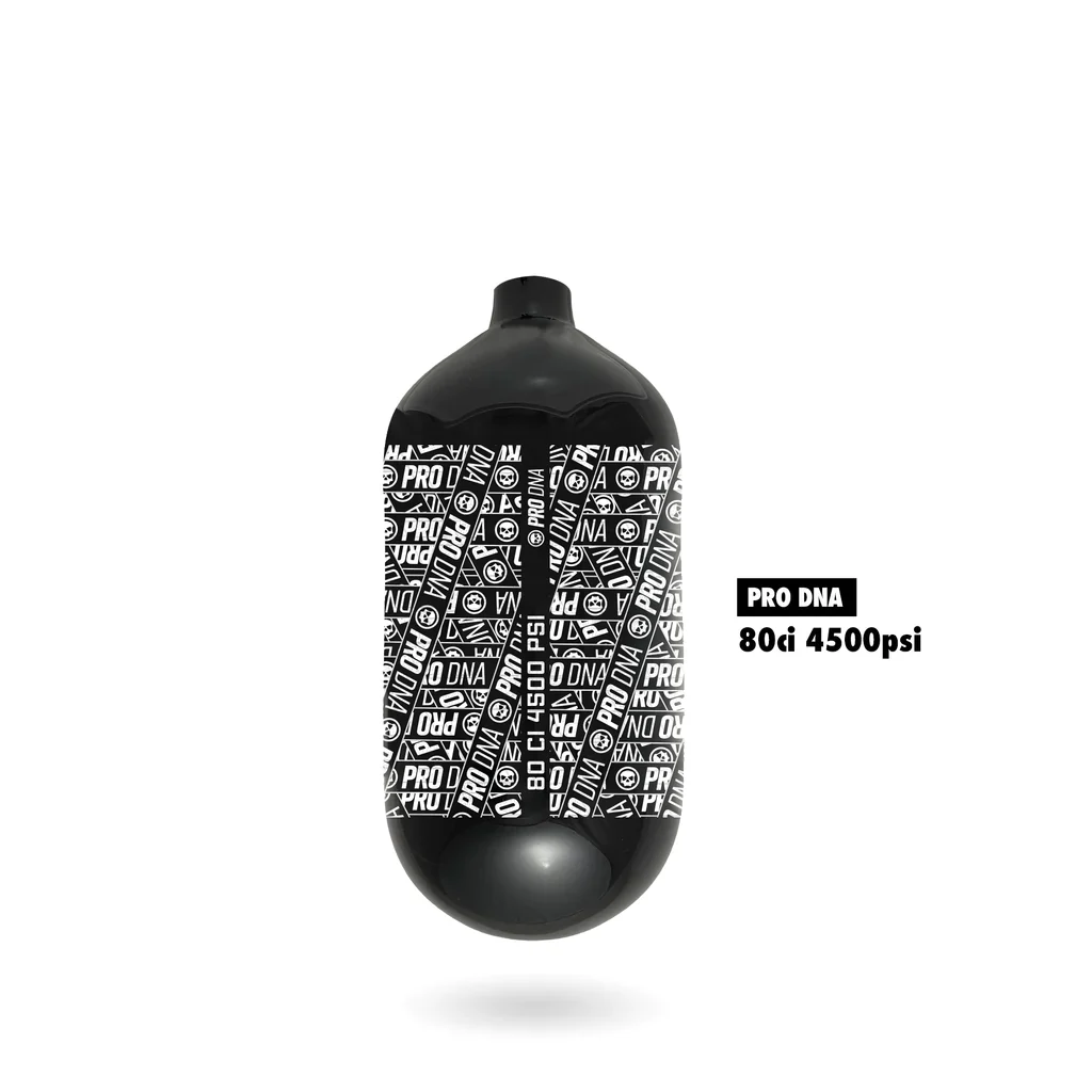 Infamous Pro DNA Skeleton Air Hyperlight Paintball Tank (Bottle Only)  80ci / 4500psi - Image 2