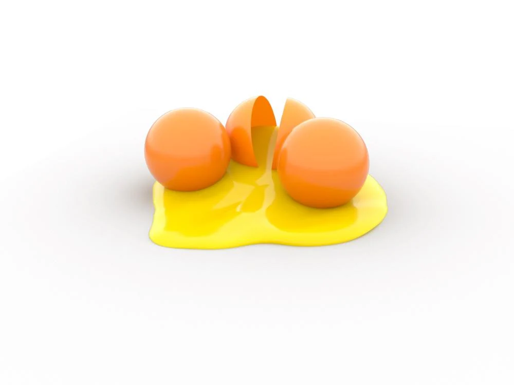 Pro-Shar Exact Paintballs 2000 Count - Orange Shell - Yellow Fill - Image 2