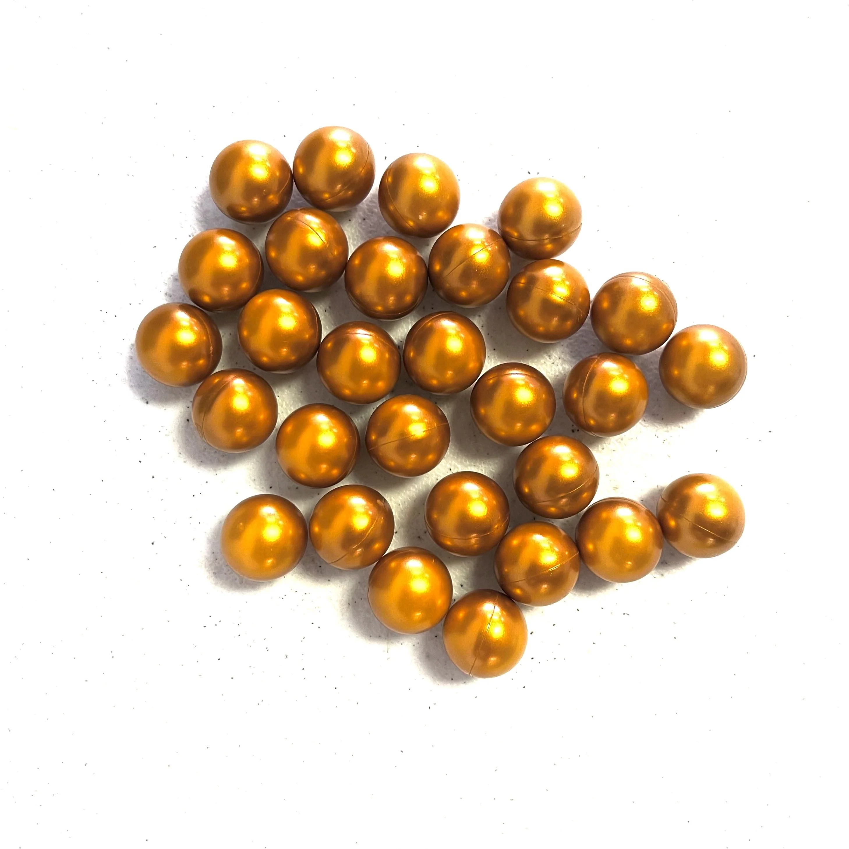 ProShar Tournament Paintballs - 0.68 cal - 2000 Count - Metallic Yellow Shell - Yellow Fill - Image 2