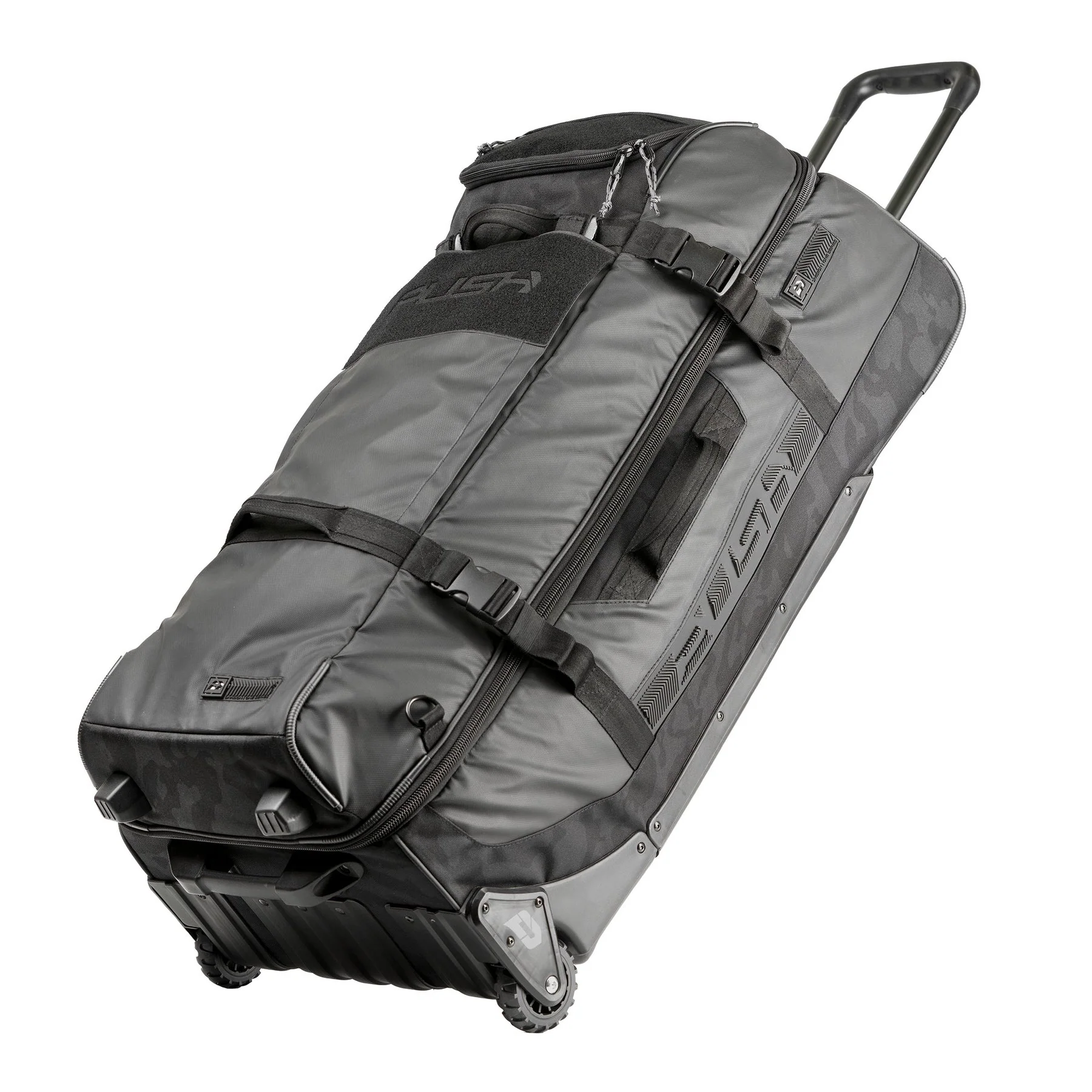 Push Division One Large Roller Gear Bag - Black - Tan Backpack Strap Kit - Image 5