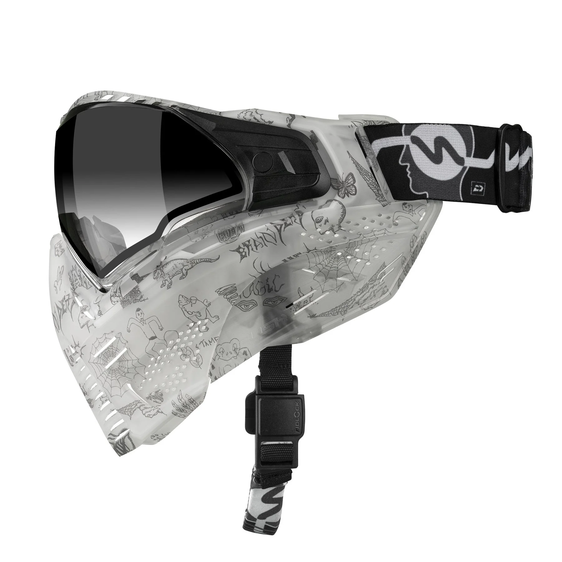 Push Unite Paintball Goggle - Braindead Collab FLX - Image 2