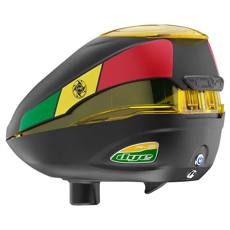 Dye Rotor R2 Paintball Loader - Rasta - Image 3