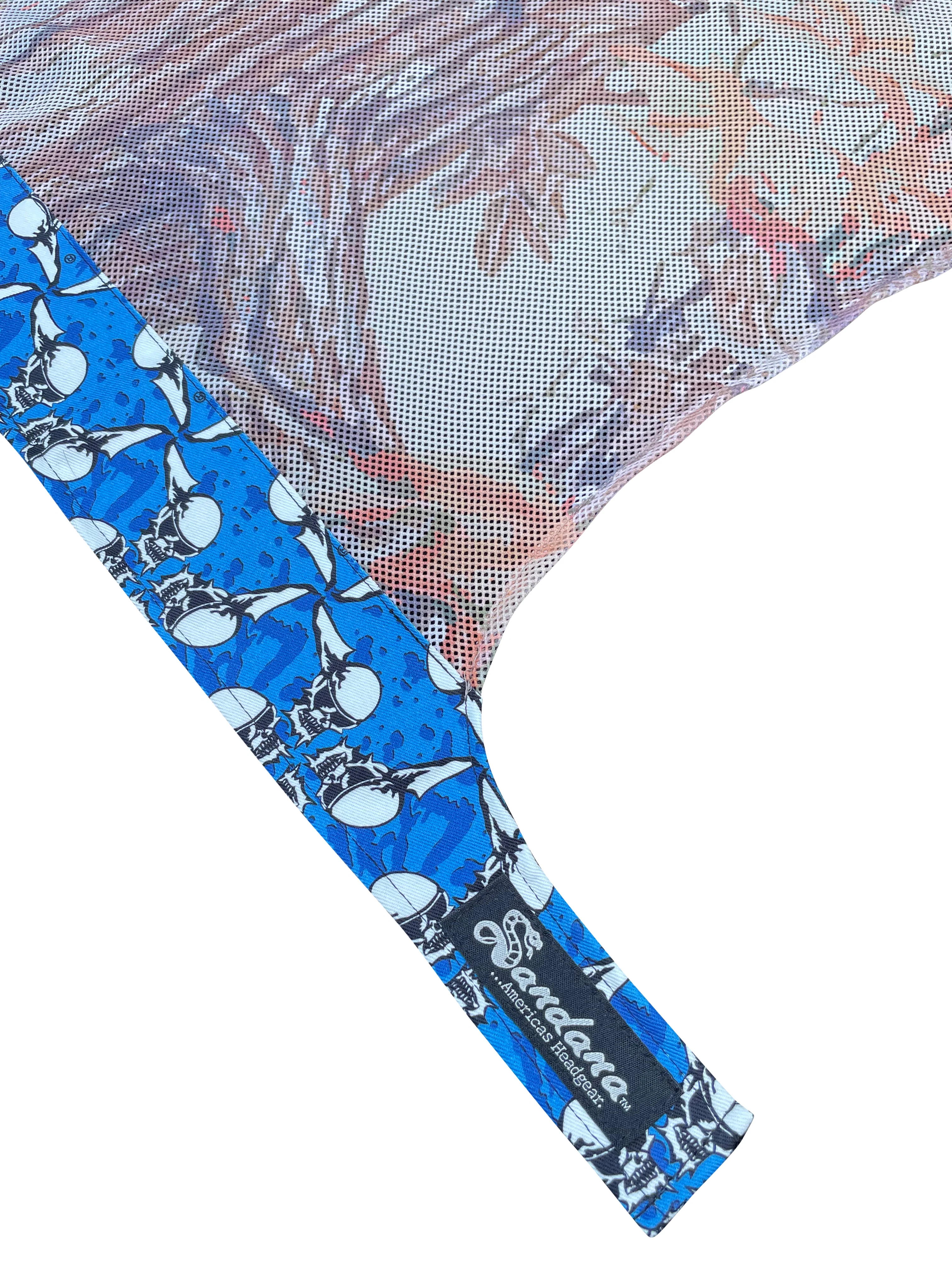 Sandana Flying Skulls Trunk Proline Headwrap - Limited Edition Aoki - Image 4