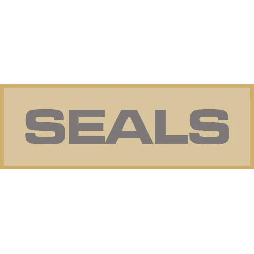 Seals Patch Large (Tan)