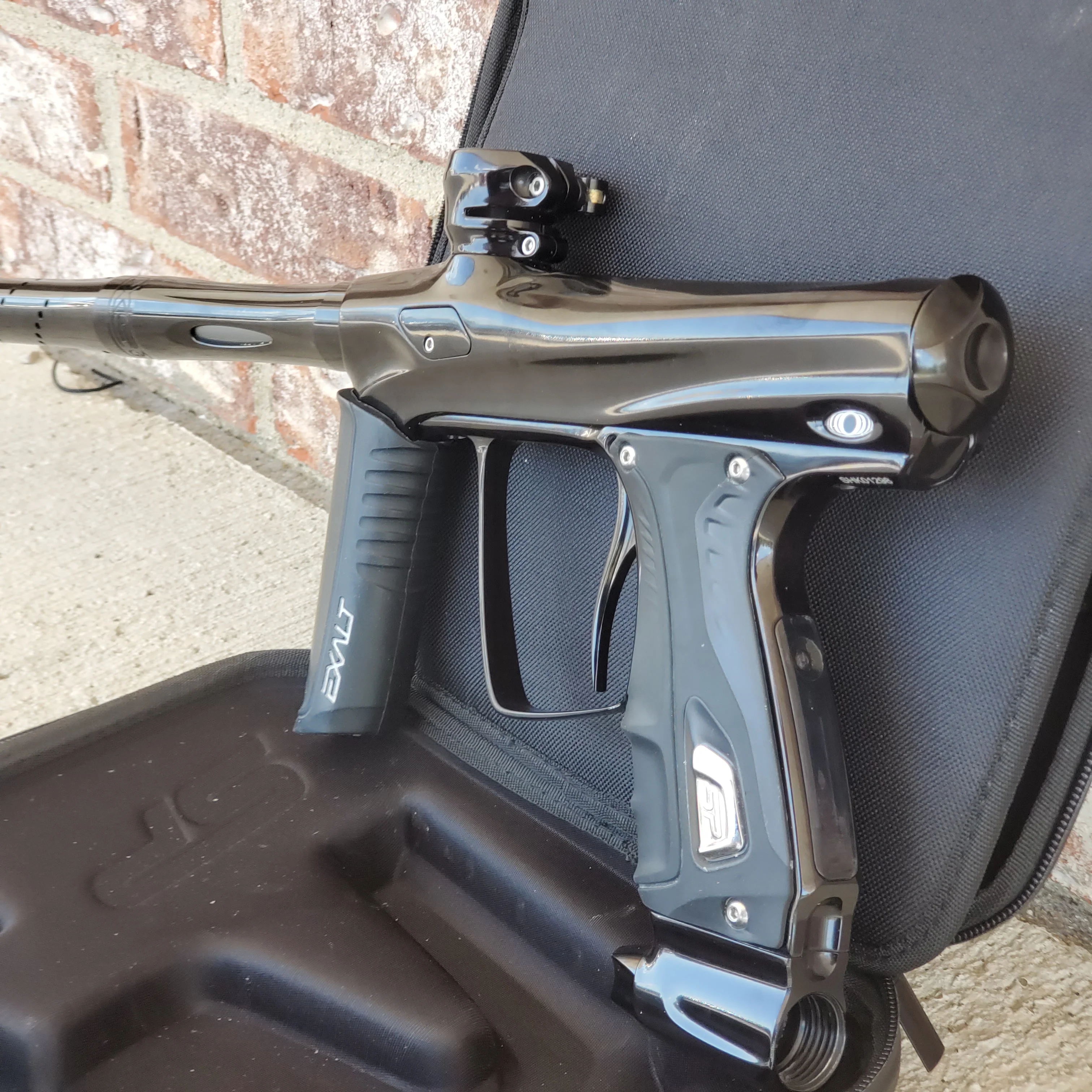 Used Smart Parts Shocker RSX Paintball Marker- Black - Image 3