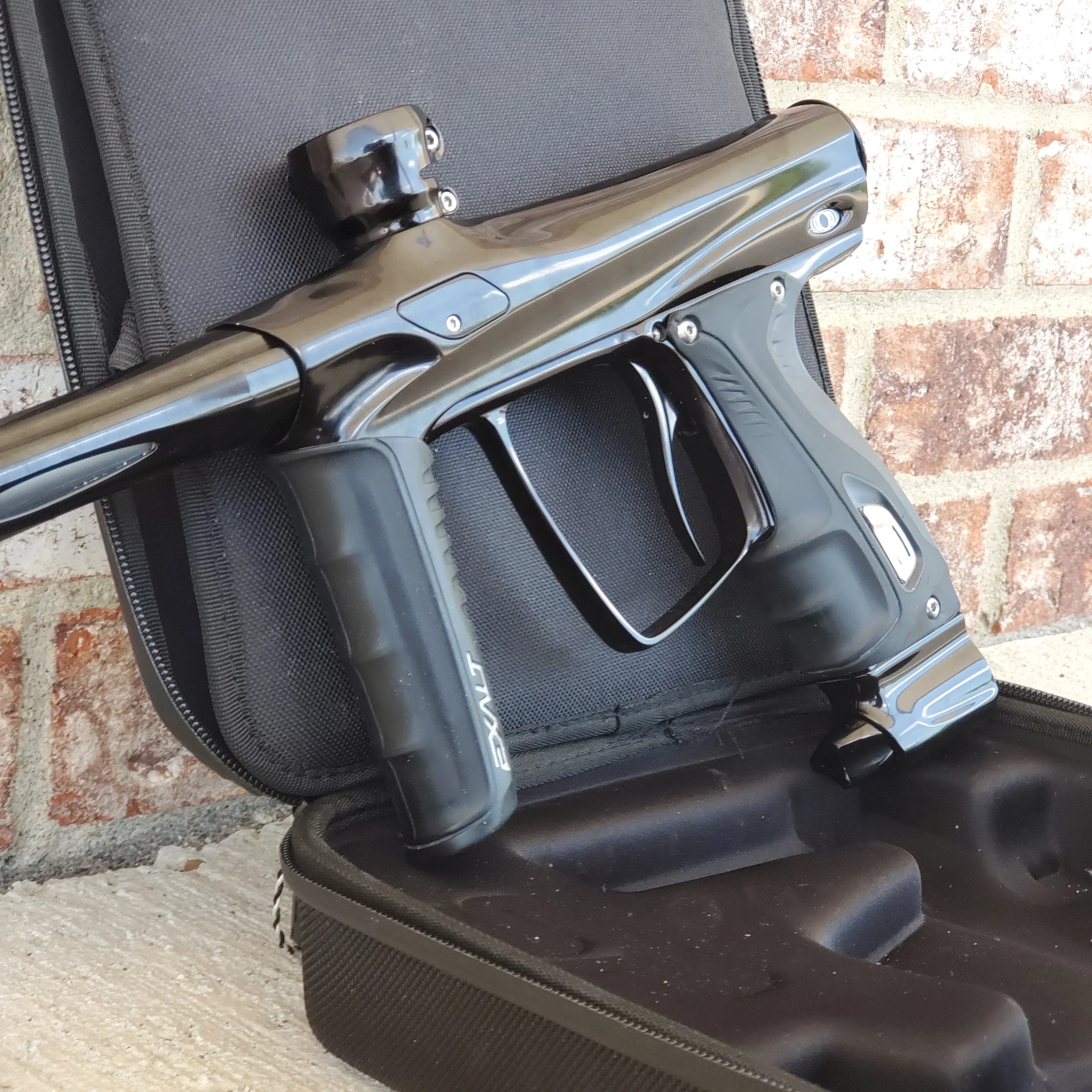 Used Smart Parts Shocker RSX Paintball Marker- Black - Image 4