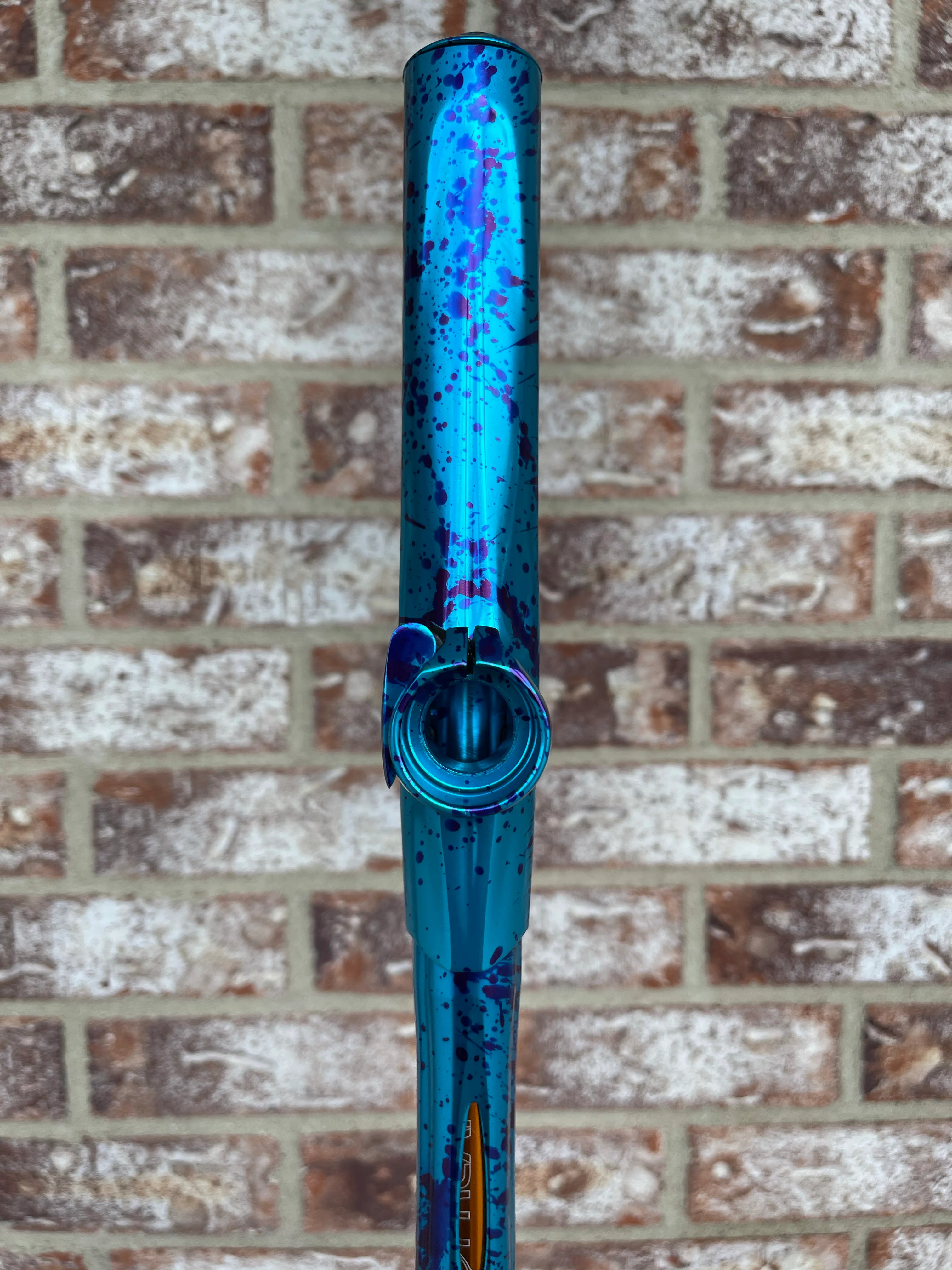 Used Shocker RSX Paintball Marker- Blue Splash - Image 6