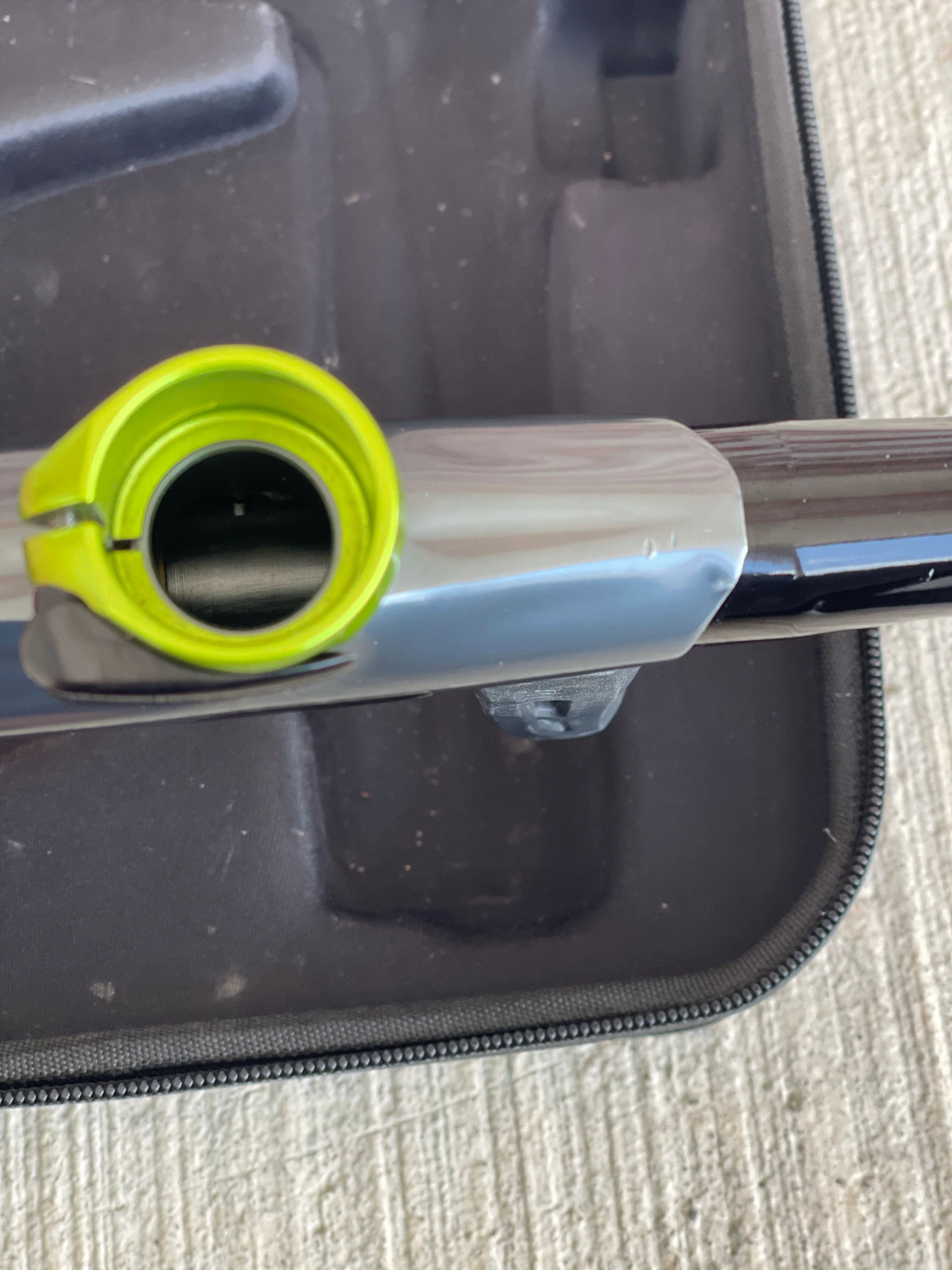 Smart Parts Shocker RSX Paintball Marker- Pewter/Lime with 3 freak Inserts - Image 10