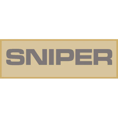 Sniper Patch Large (Tan)