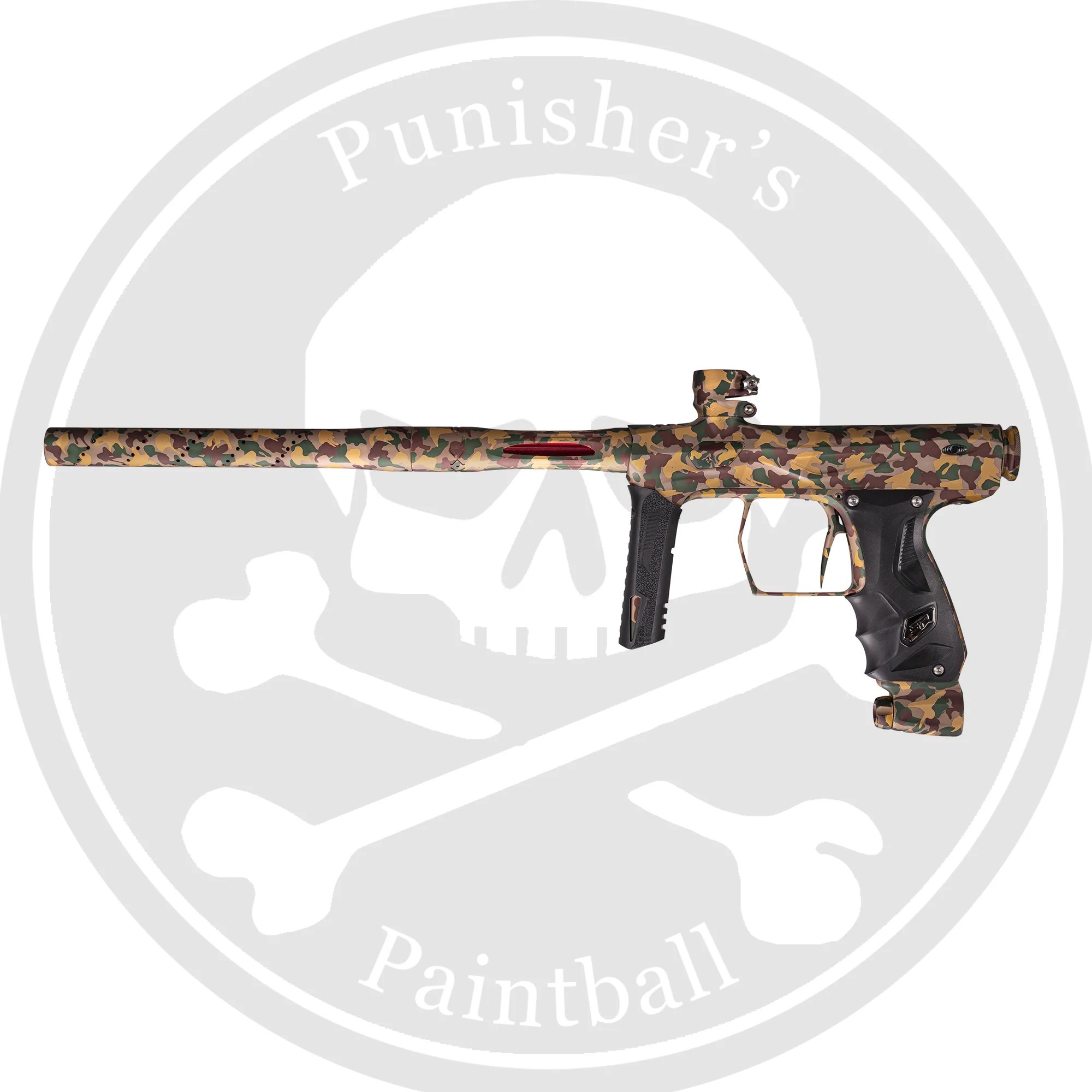 SP Shocker AMP Paintball Gun - LE Woodland Camo - Image 2