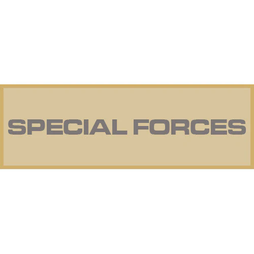 Special Forces Patch Small (Tan)