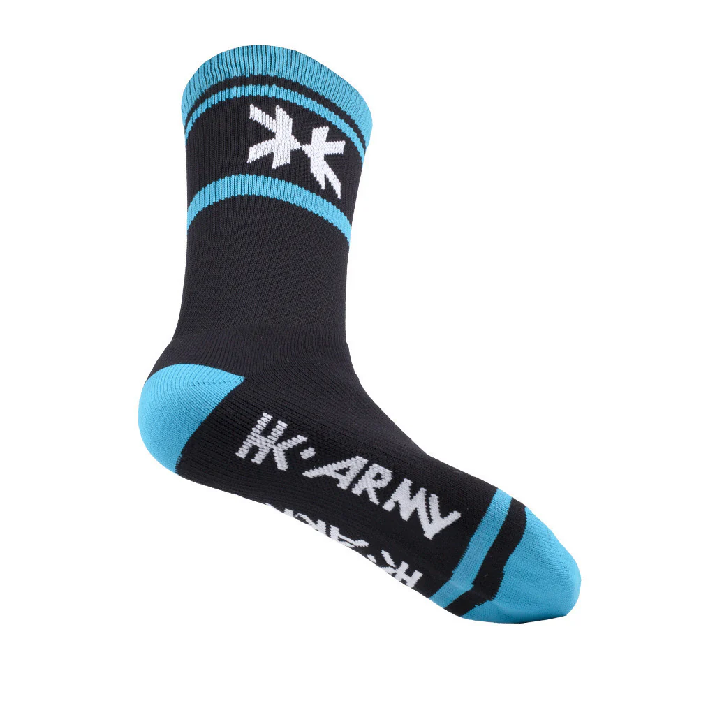 Speed Socks - Tracer - Black/Teal - Image 2