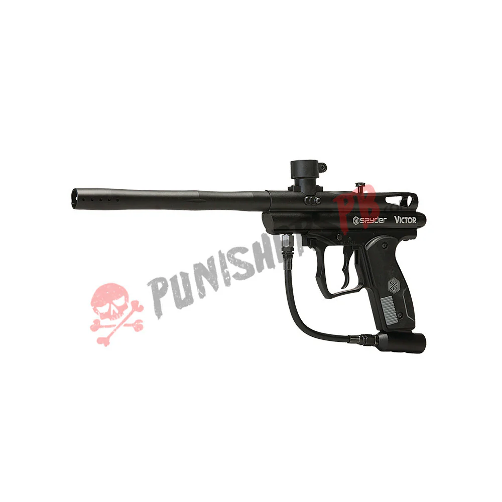 Spyder Victor Beginner Paintball Gun Marker - Diamond Black - Image 2