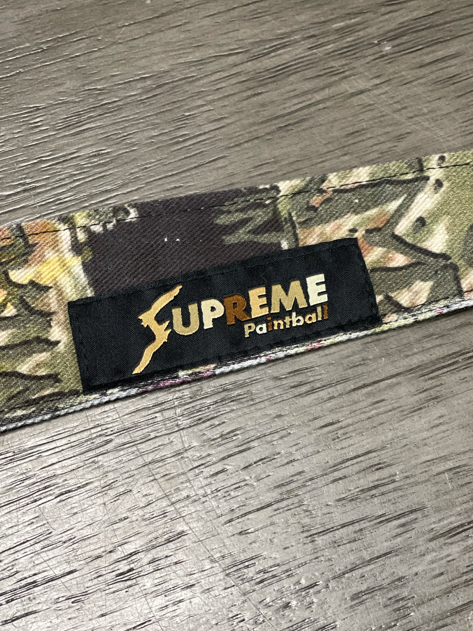 *Used* Supreme Paintball 1 of 1 Duel Tag - Rainbow/Camo Tag - Image 3